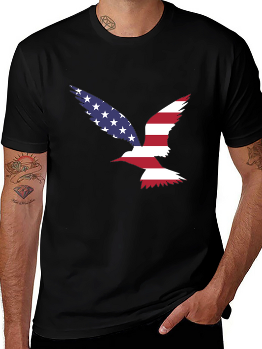 American Flag Bird Graphic Tee