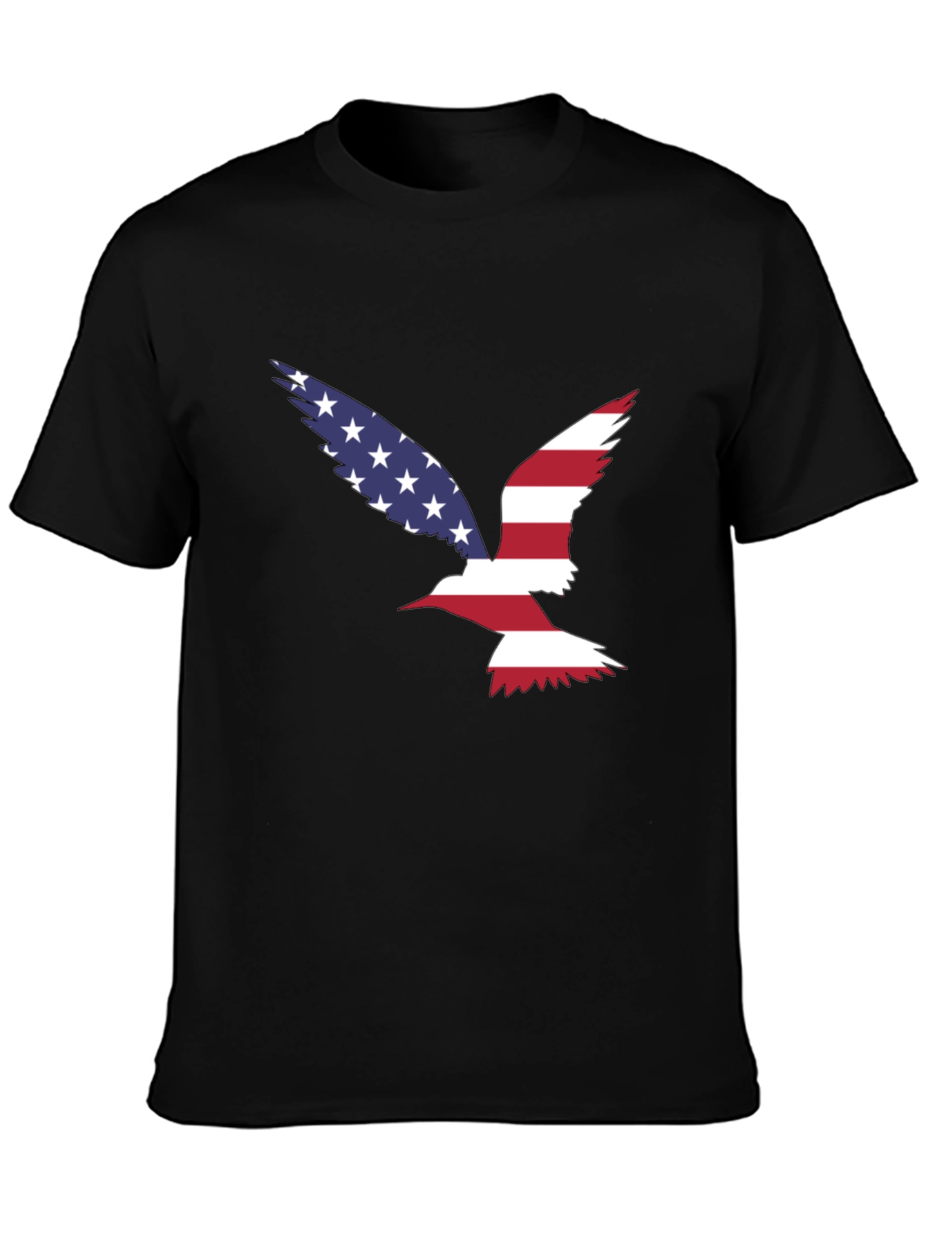 American Flag Bird Graphic Tee
