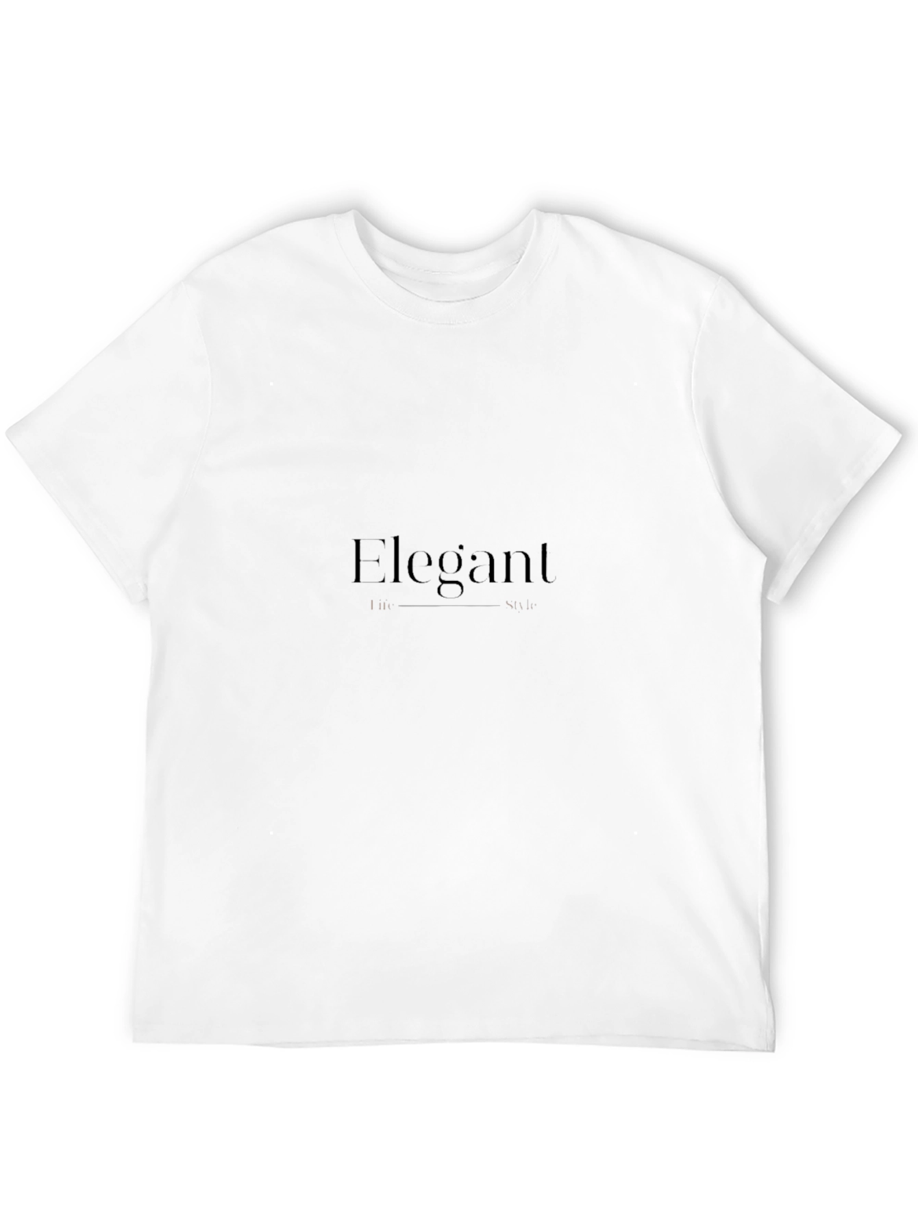 Elegant Style Black T-Shirt