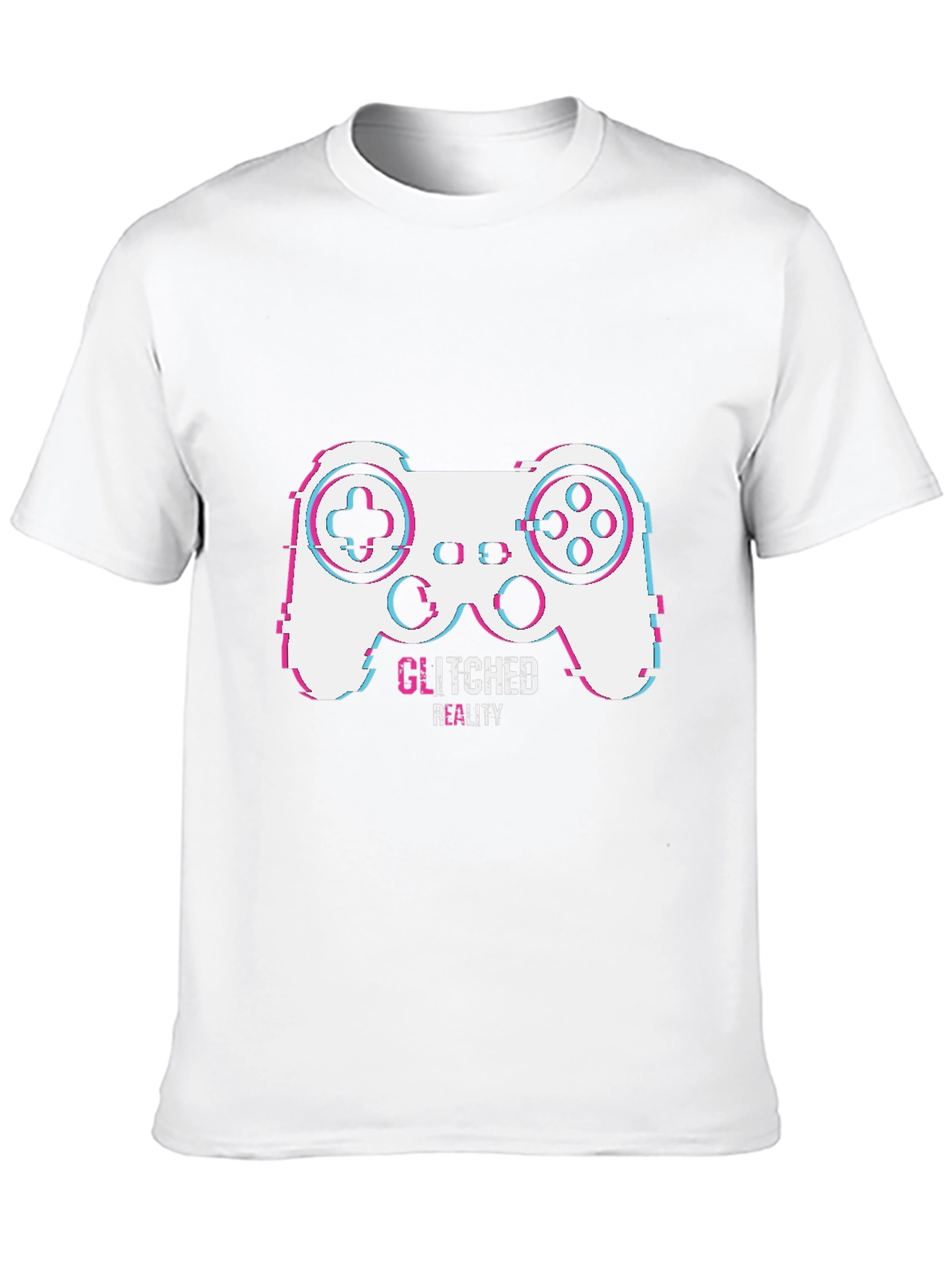 Glitched Reality Gaming T-Shirt