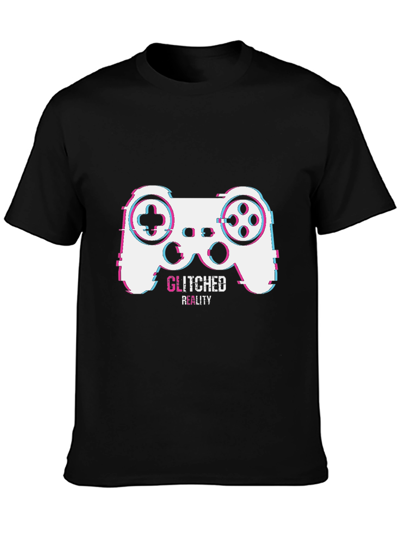 Glitched Reality Gaming T-Shirt