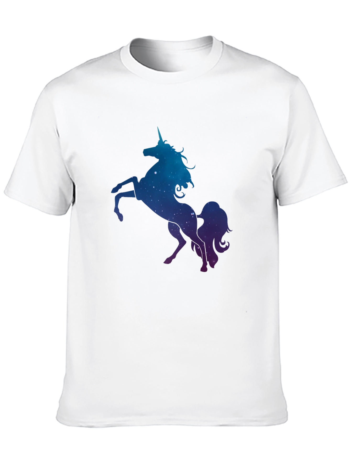 Cosmic Unicorn Graphic Tee - Black