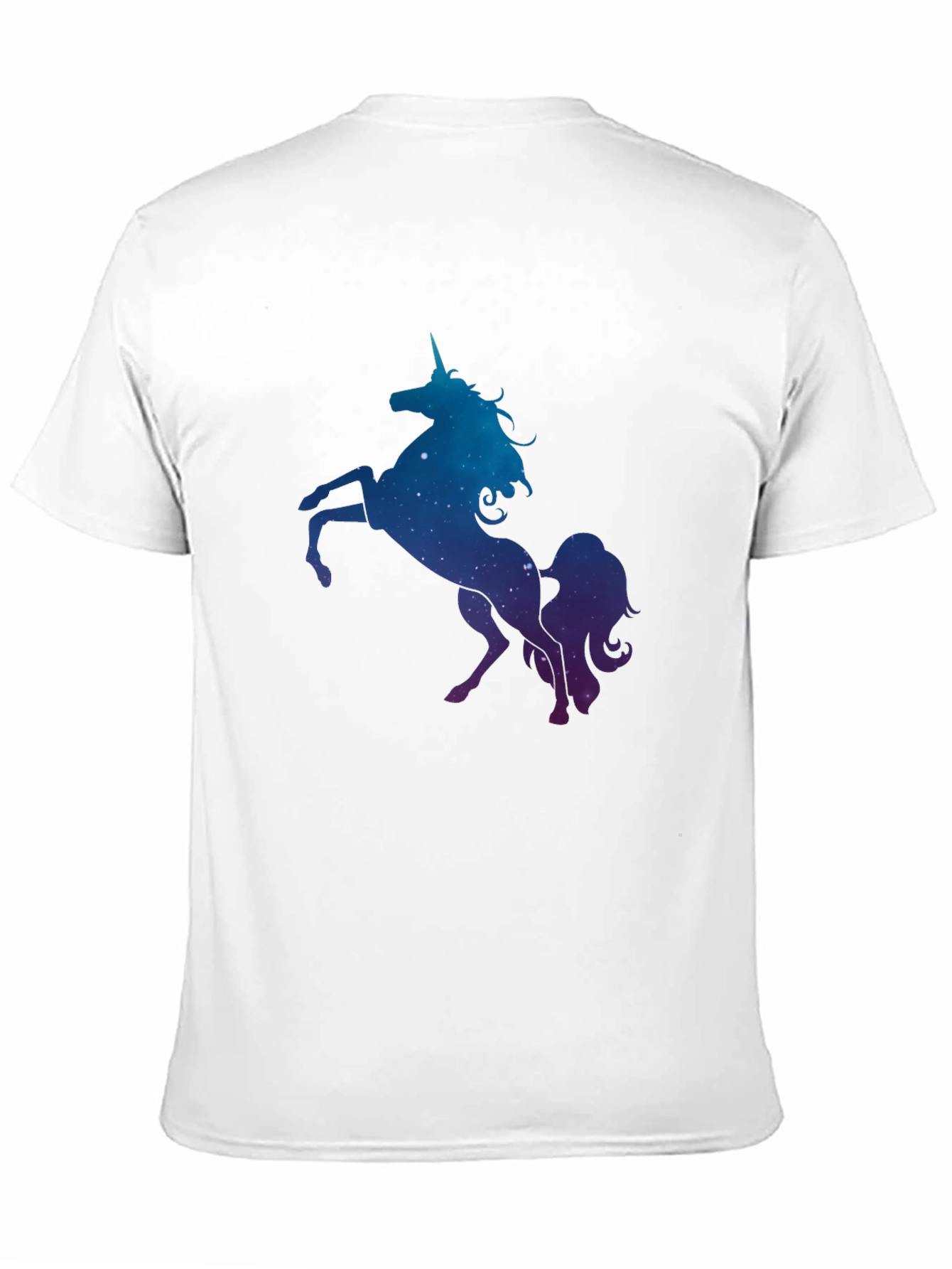 Cosmic Unicorn Graphic Tee - Black