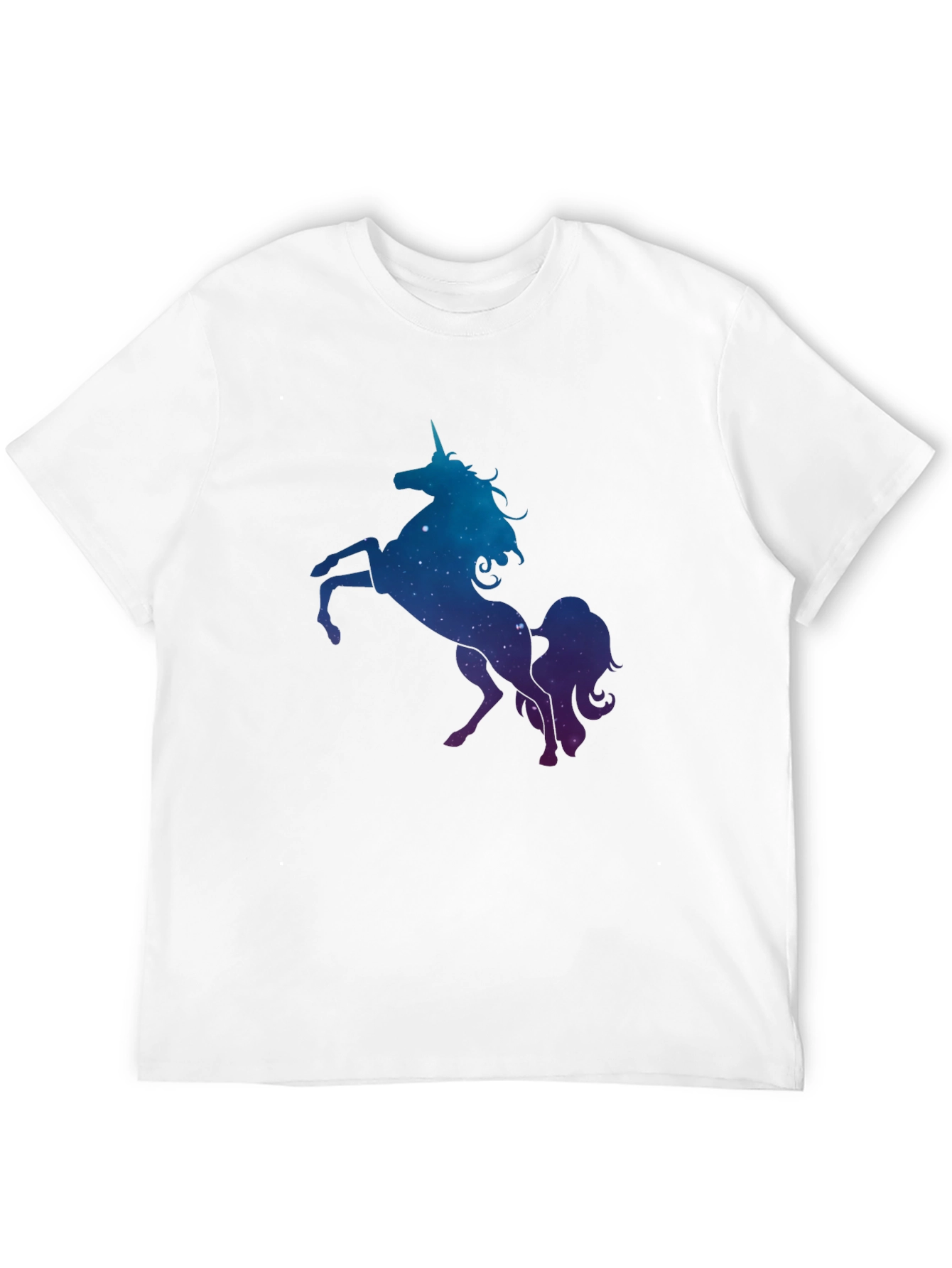 Cosmic Unicorn Graphic Tee - Black