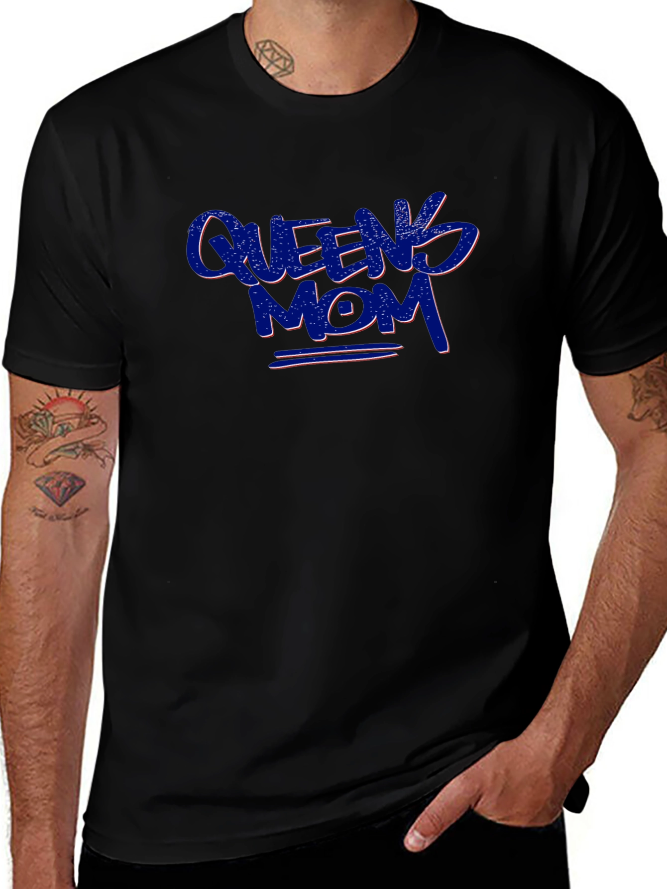 Queens Mom Graphic T-Shirt