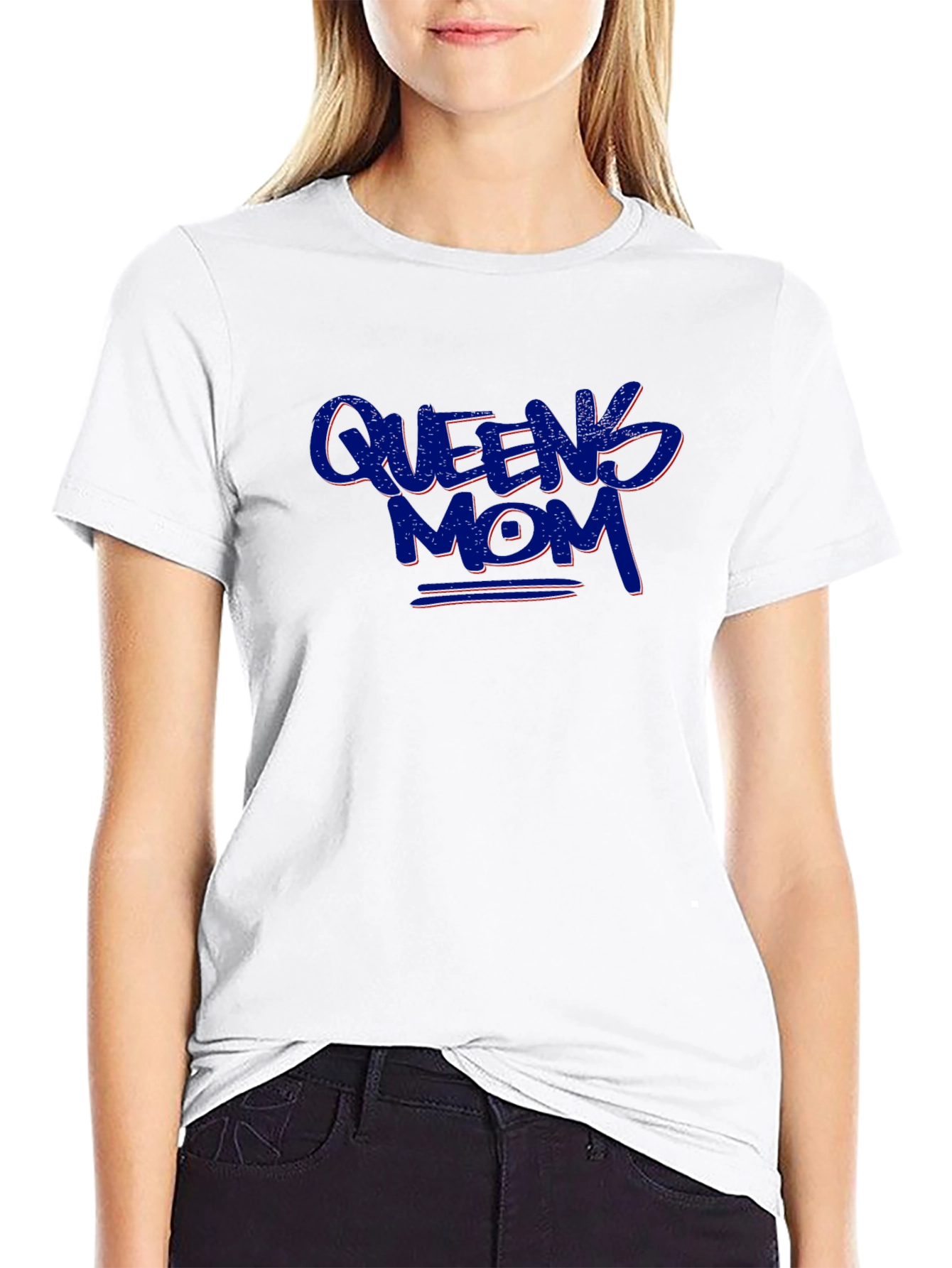Queens Mom Graphic T-Shirt