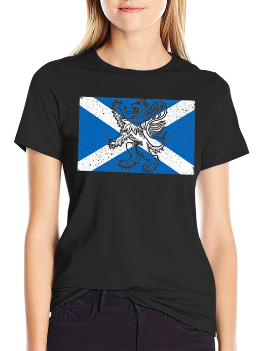 Scotland Flag Lion Rampant Graphic T-Shirt