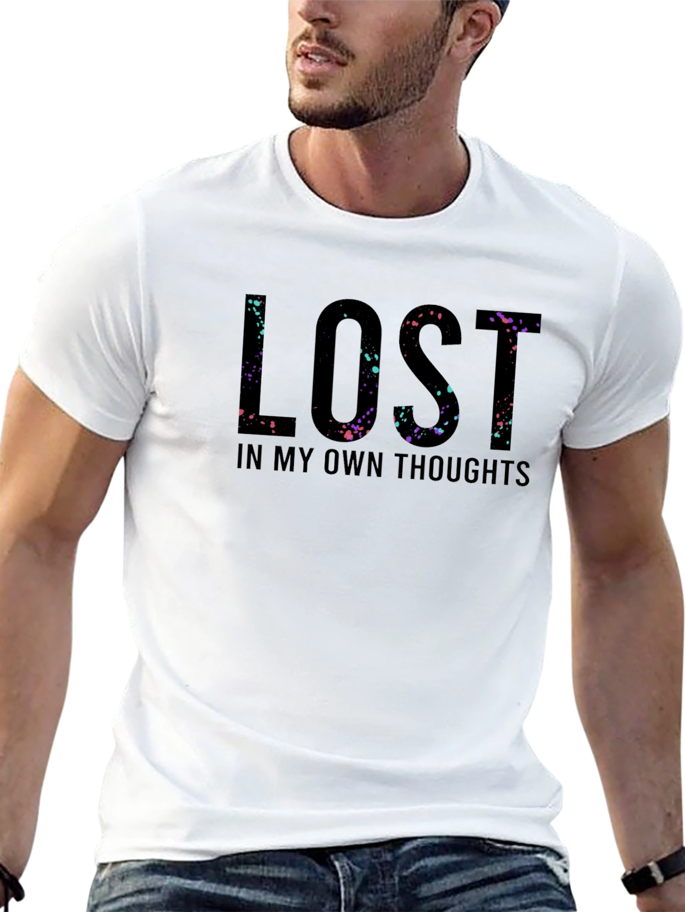 Lost in My Own Thoughts Graphic T-Shirt