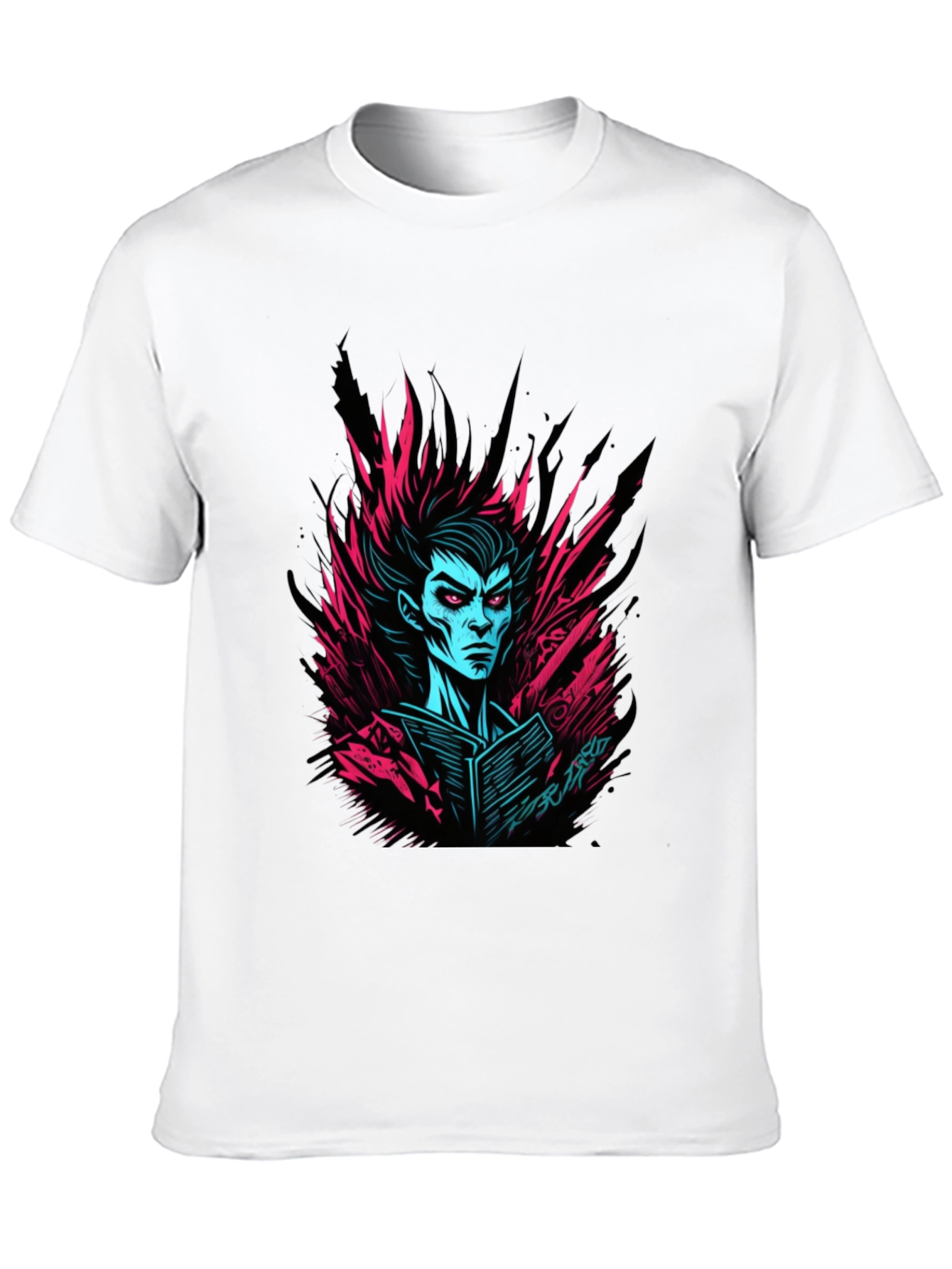 Cyberpunk Vampire Black Graphic Tee