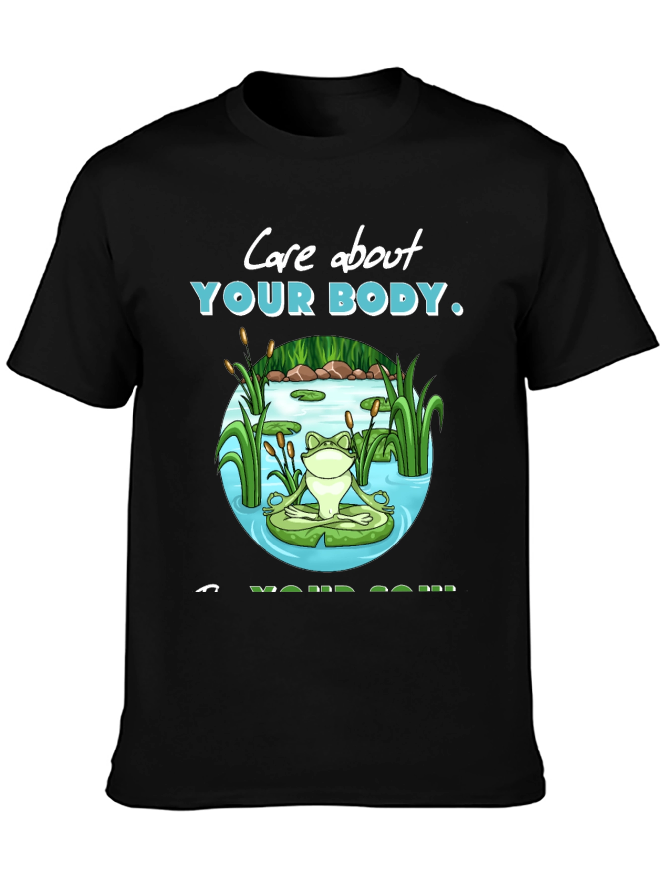 Care About Your Body Frog T-Shirt