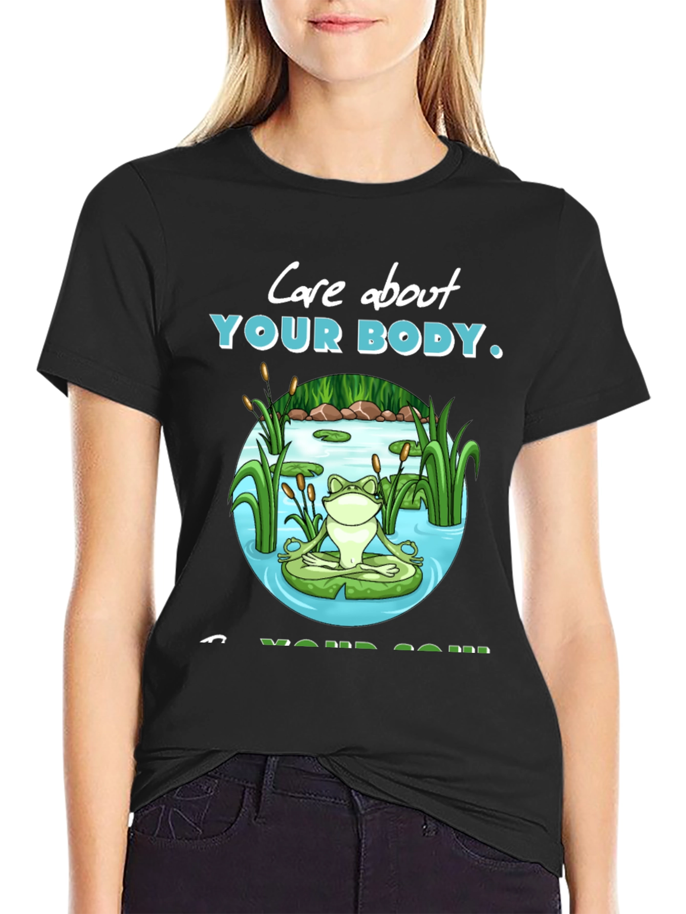 Care About Your Body Frog T-Shirt