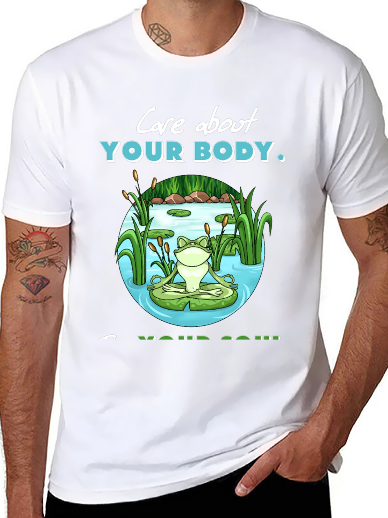Care About Your Body Frog T-Shirt