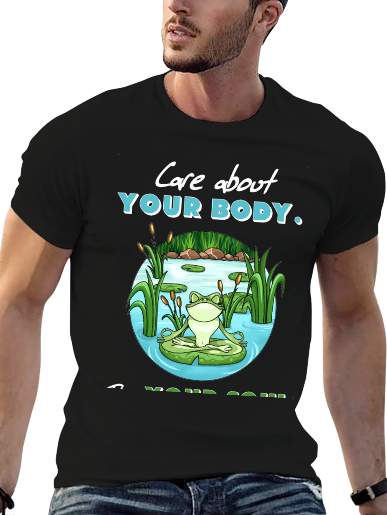 Care About Your Body Frog T-Shirt