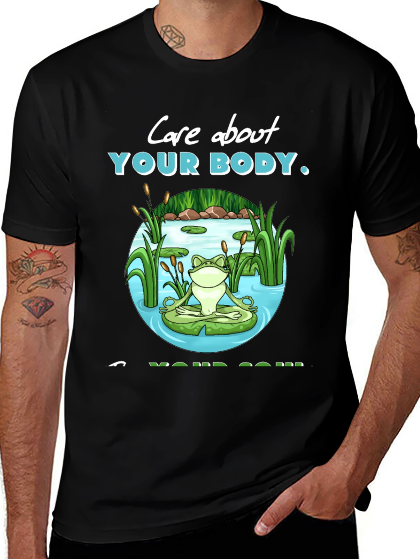Care About Your Body Frog T-Shirt