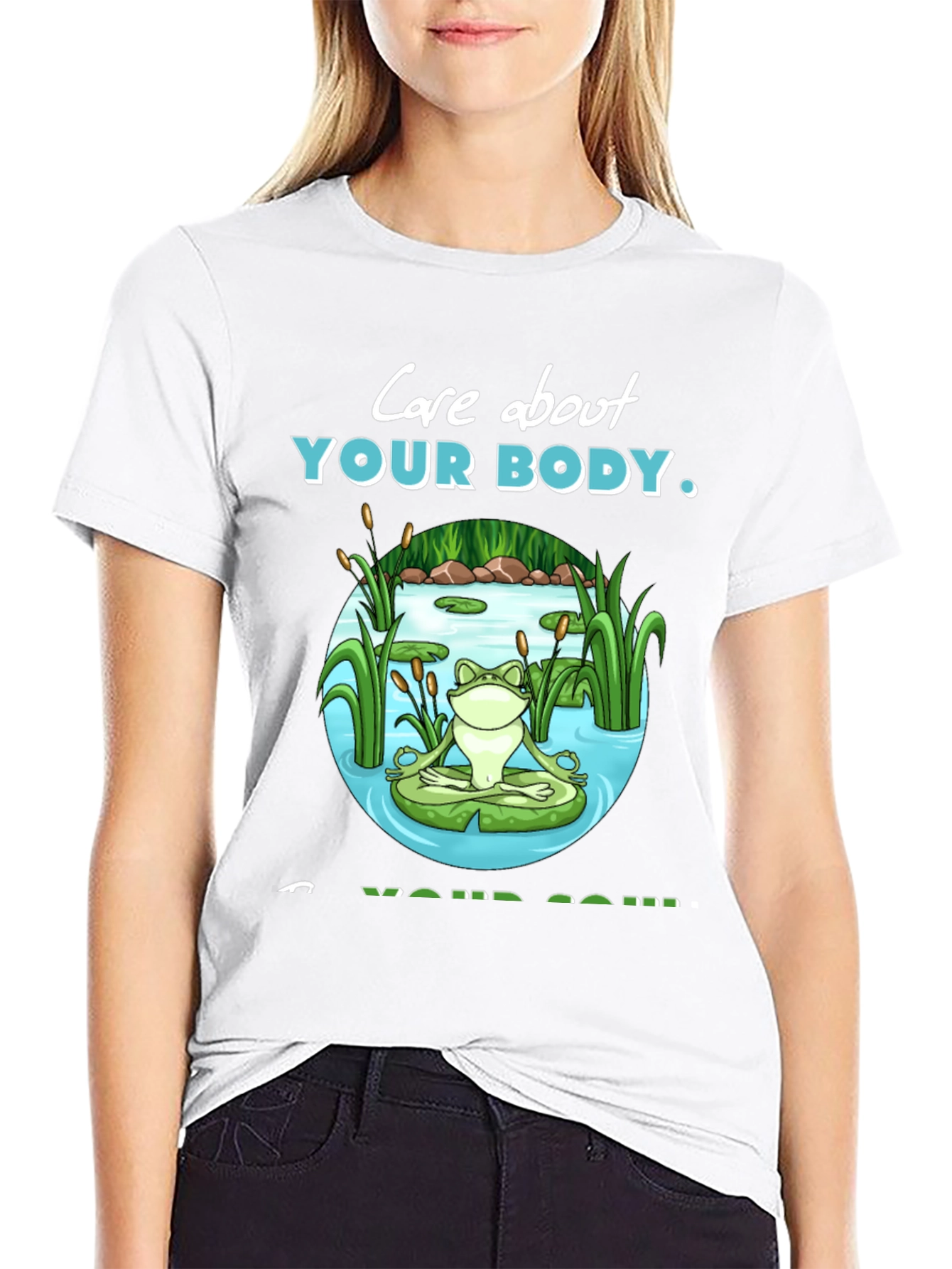 Care About Your Body Frog T-Shirt