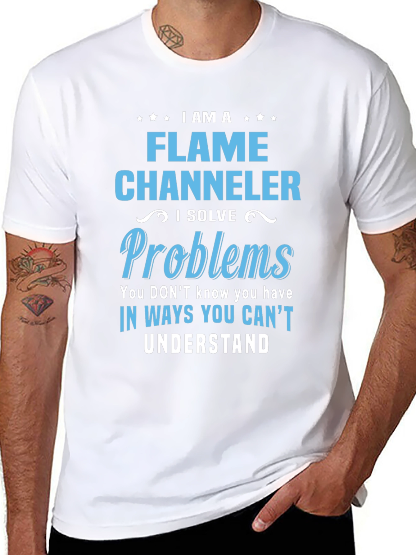 Flame Channeler Problem Solver T-Shirt