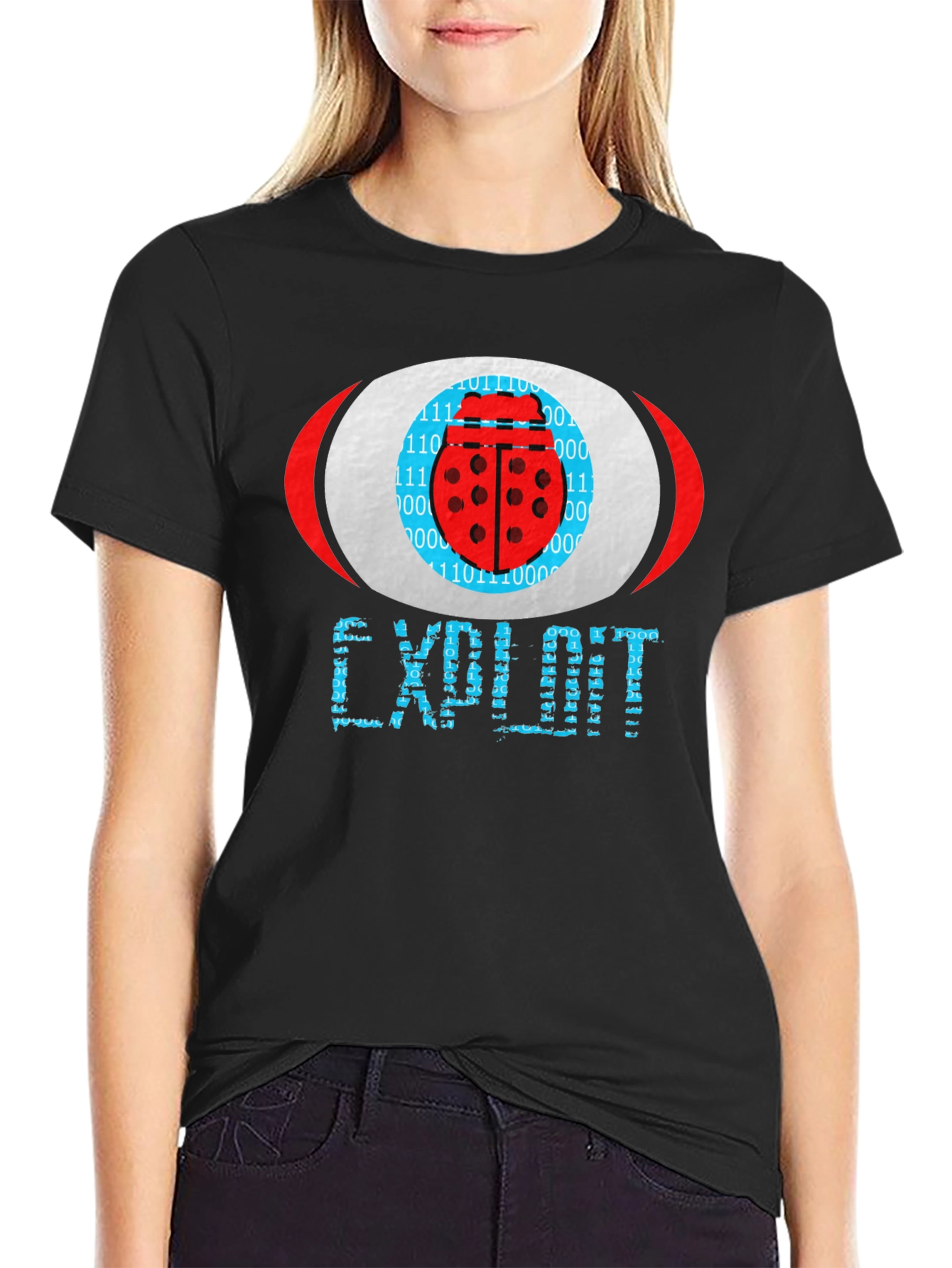 Exploit Bug Binary Code T-Shirt