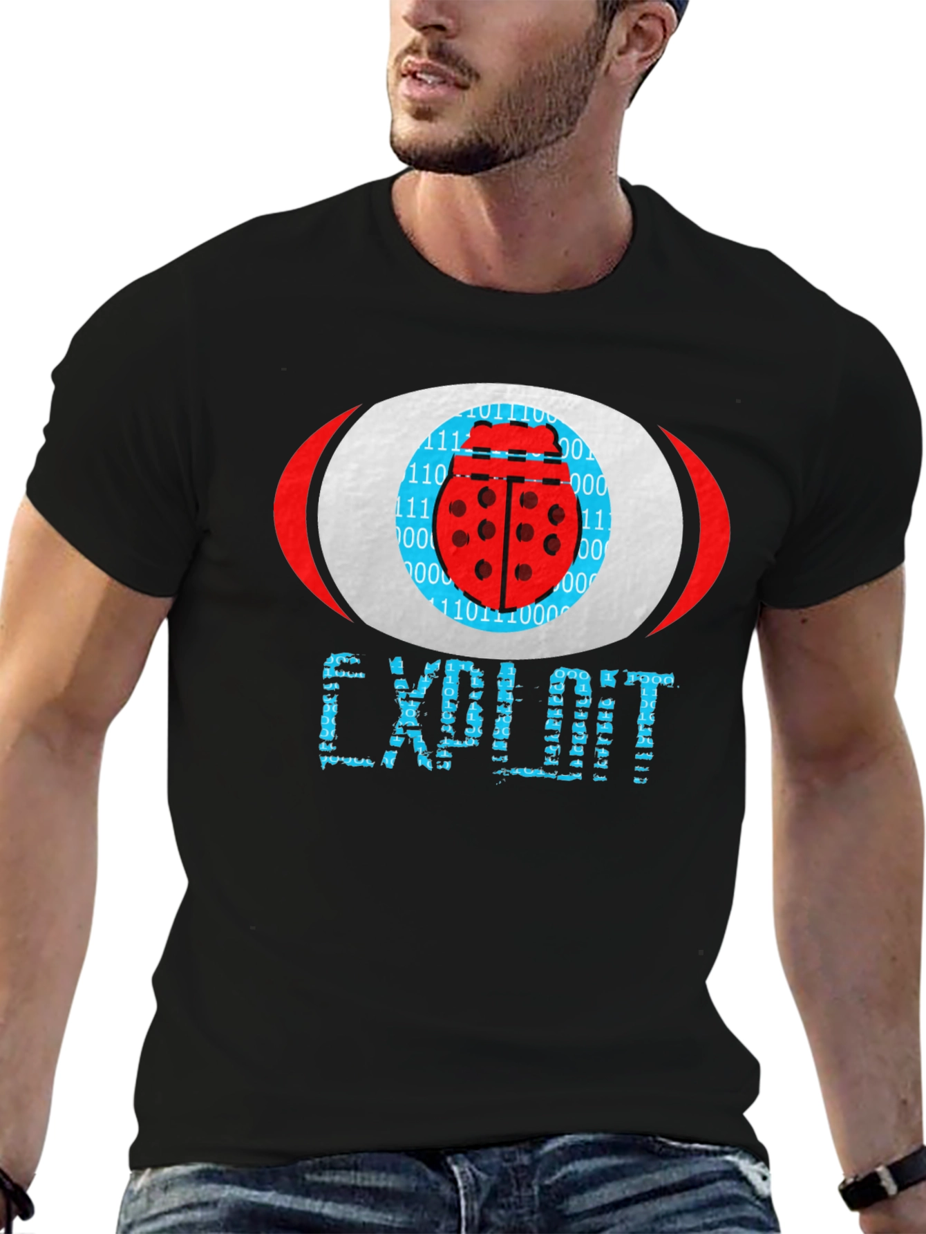 Exploit Bug Binary Code T-Shirt