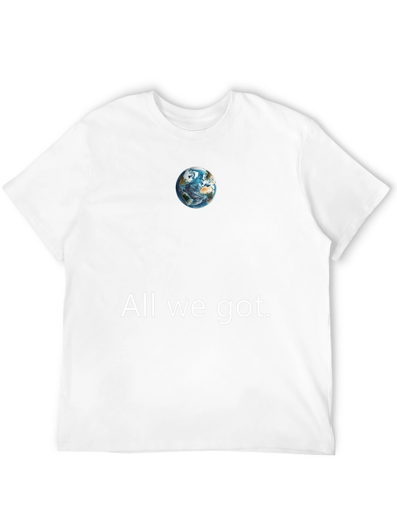 Earth Graphic Tee - All We Got Black T-Shirt
