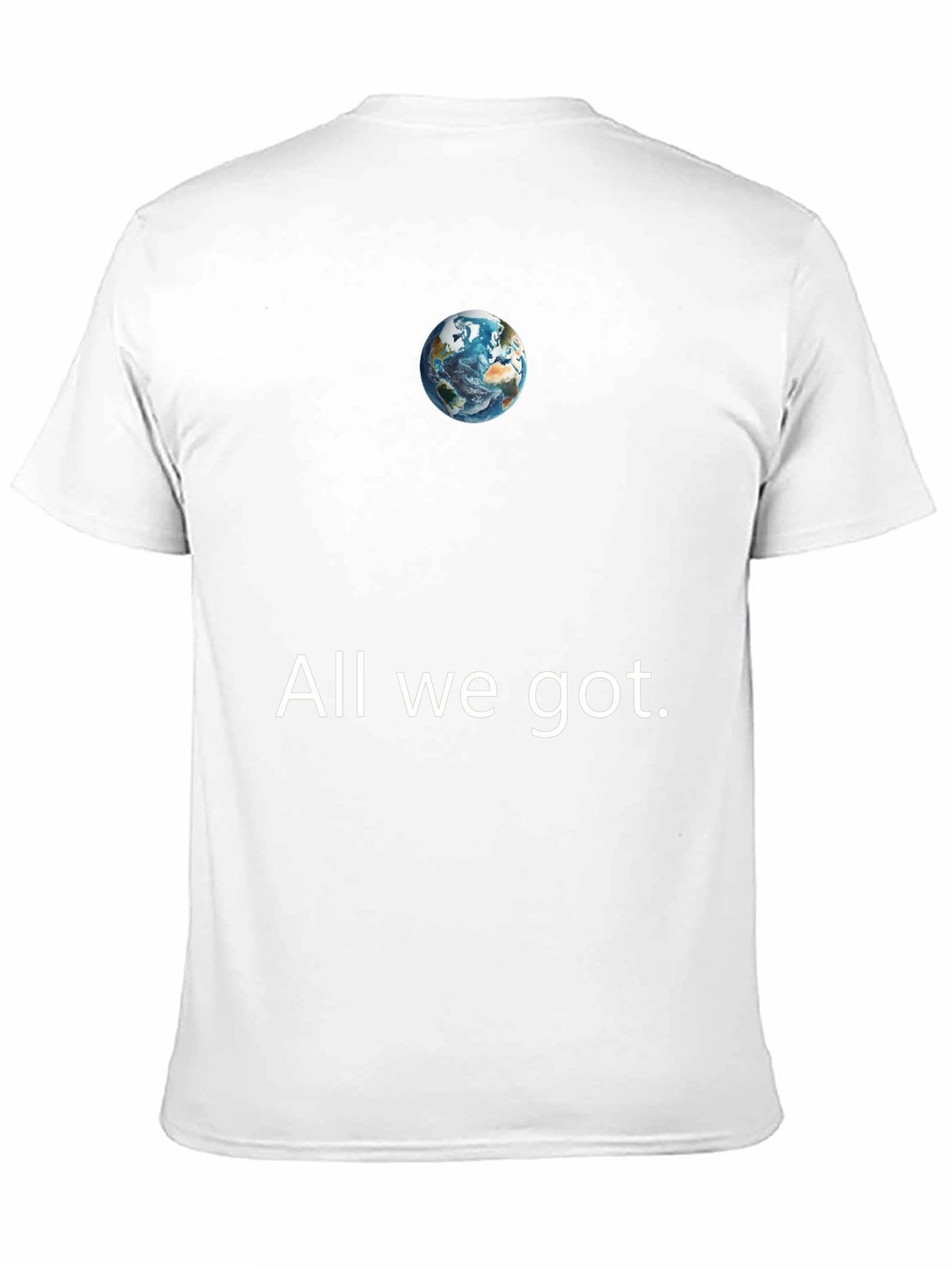 Earth Graphic Tee - All We Got Black T-Shirt