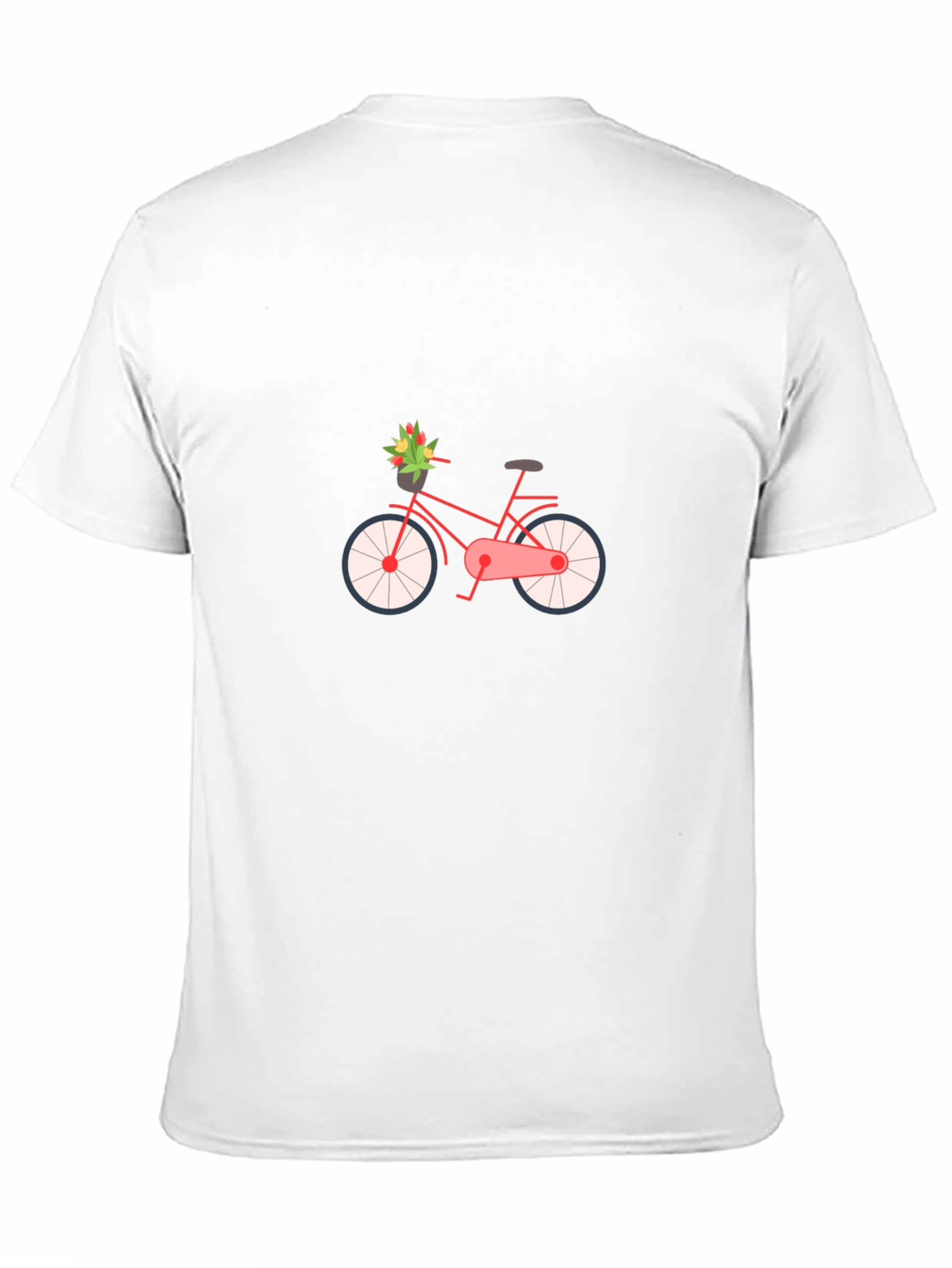 Stylish Bicycle Graphic Tee - Classic Comfort