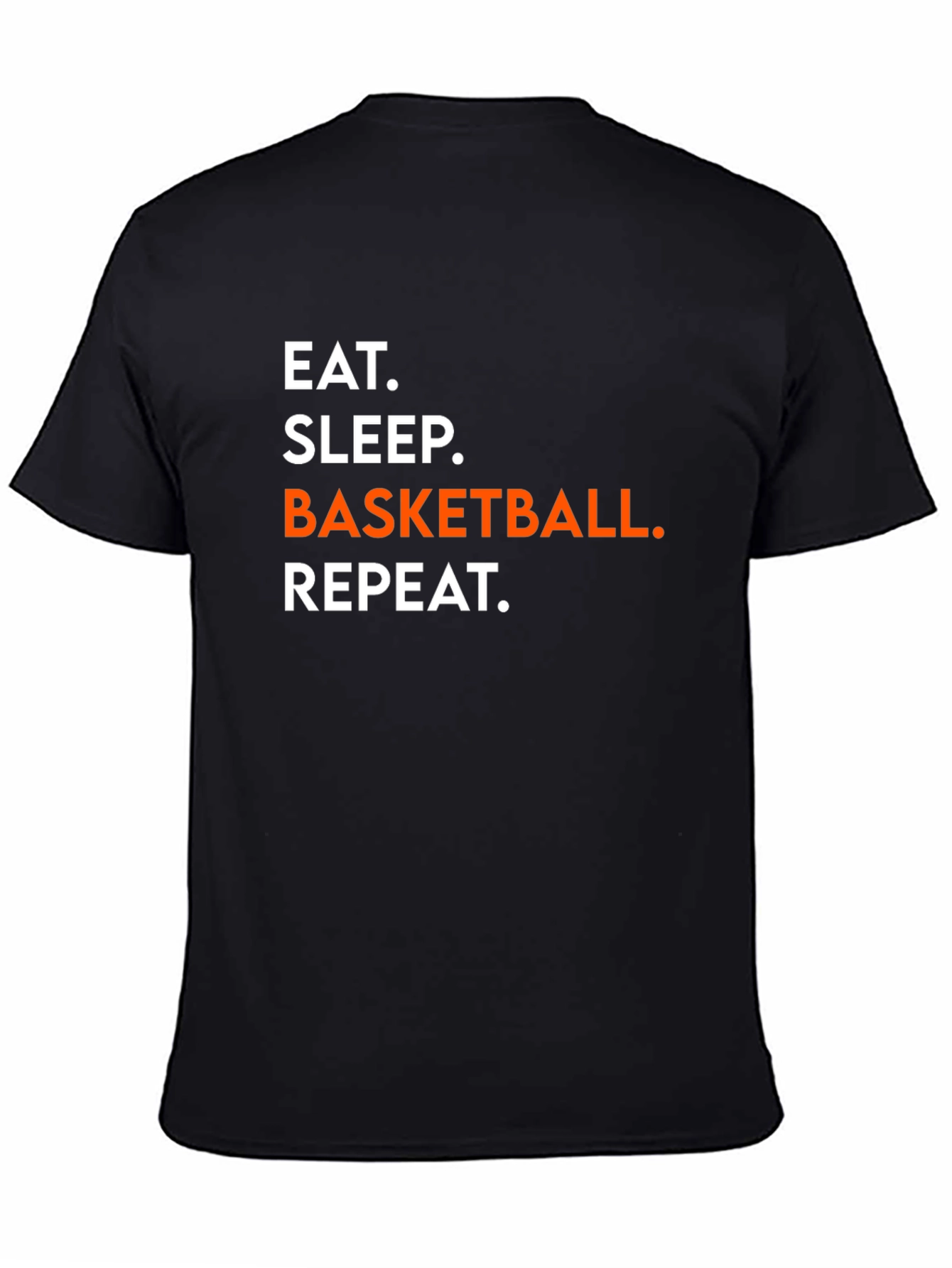 Eat Sleep Basketball Repeat Graphic Tee