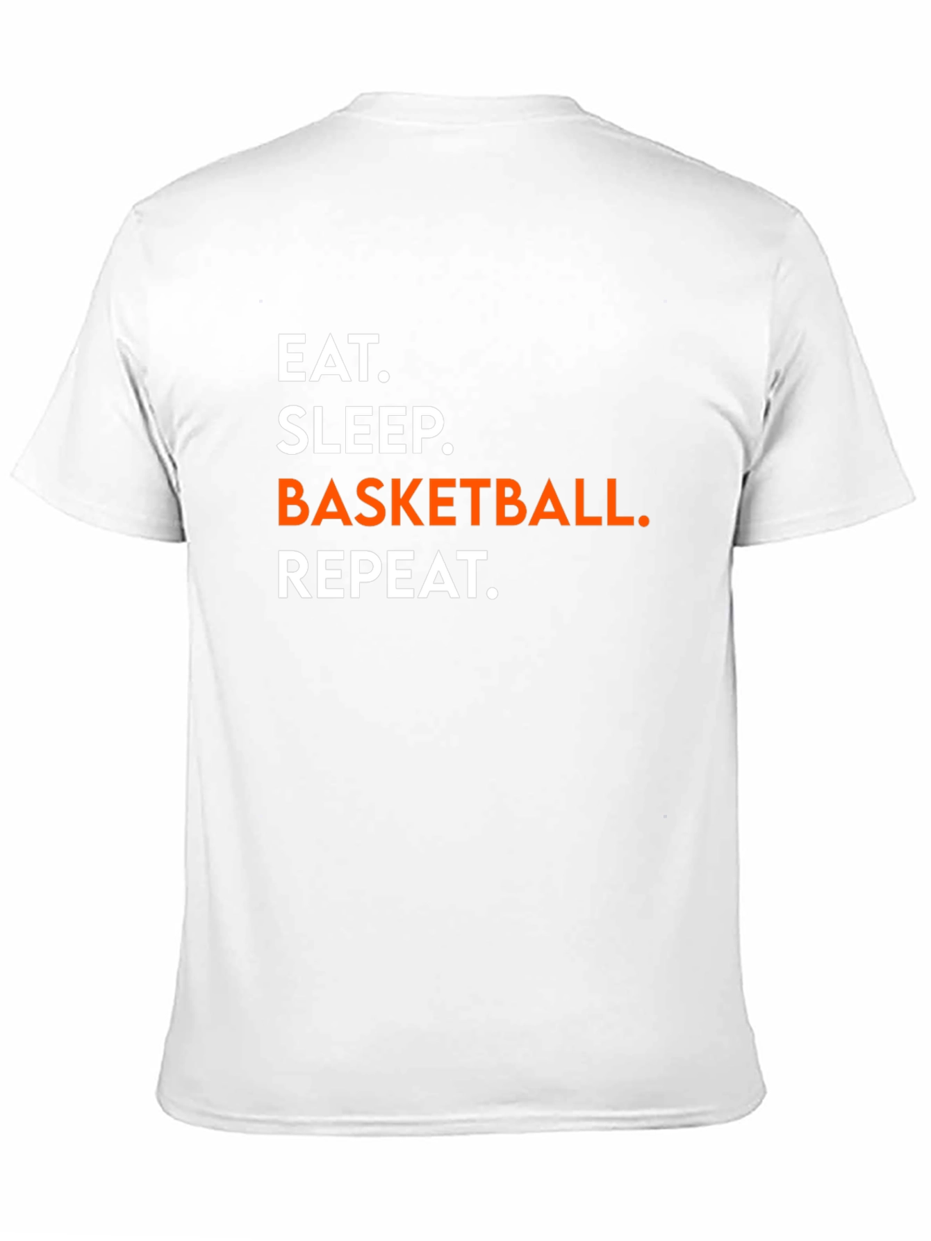 Eat Sleep Basketball Repeat Graphic Tee