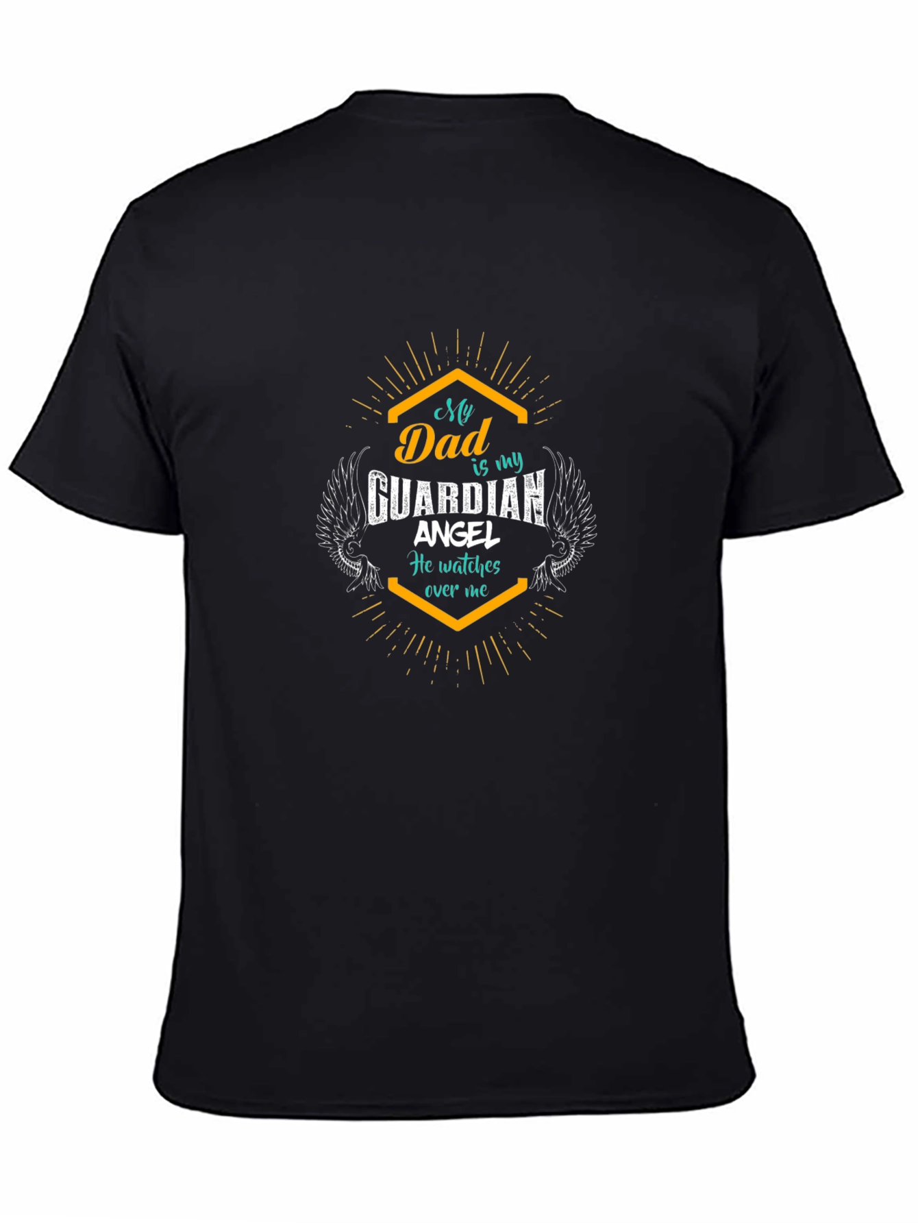 Dad Guardian Angel T-Shirt