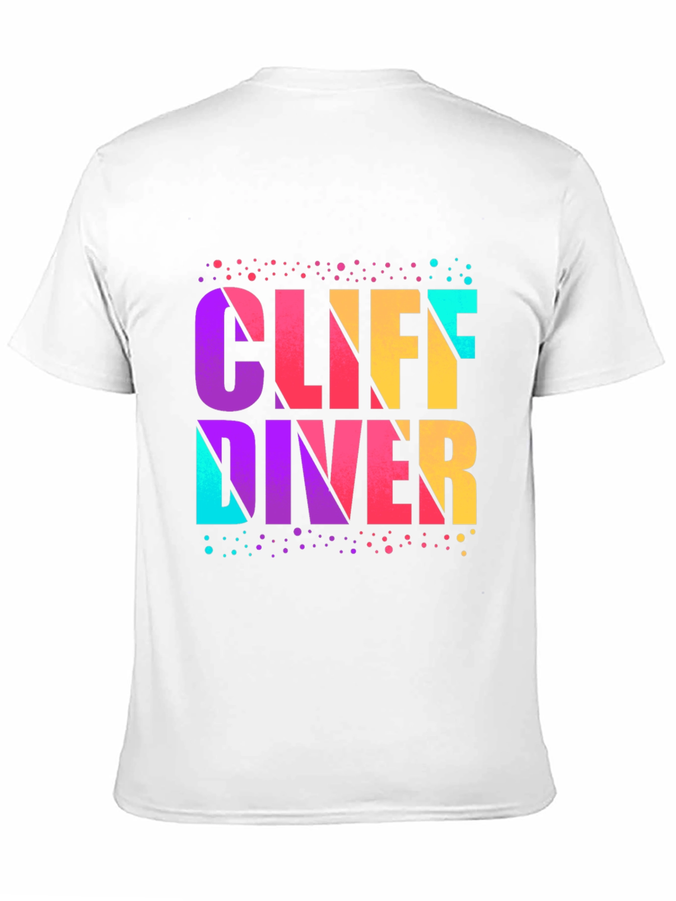 Cliff Diver Graphic T-Shirt - Vibrant Design