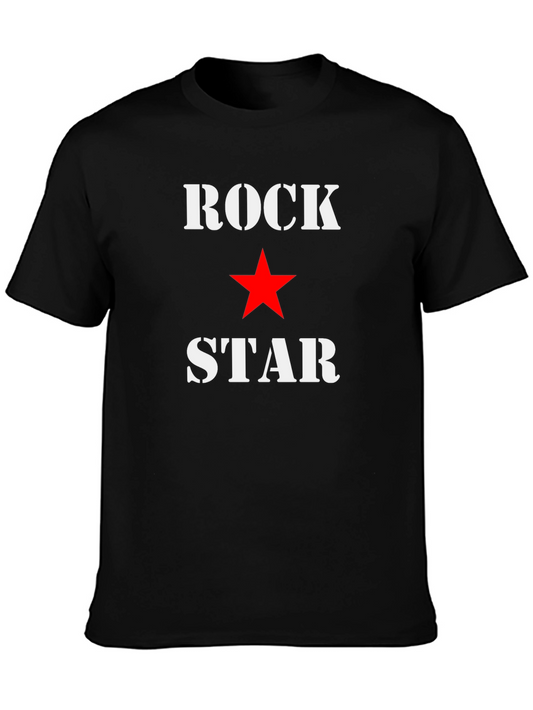 Rock Star Graphic Tee - Bold Statement T-Shirt