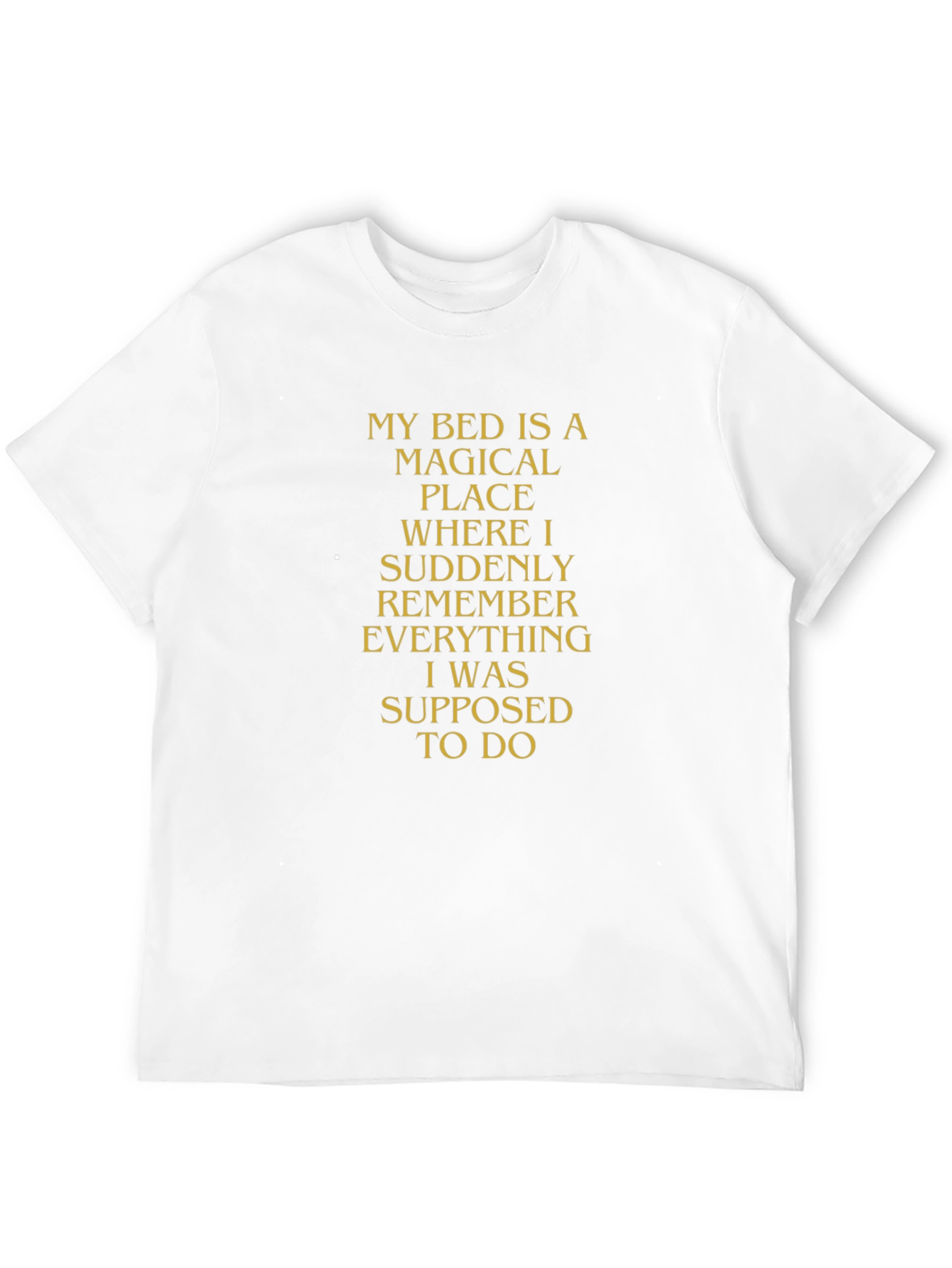 Magical Bed Mens Black Graphic Tee