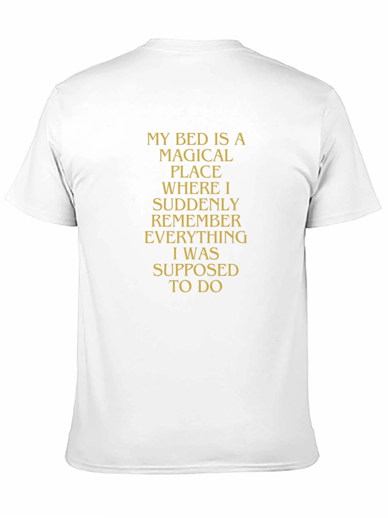 Magical Bed Mens Black Graphic Tee