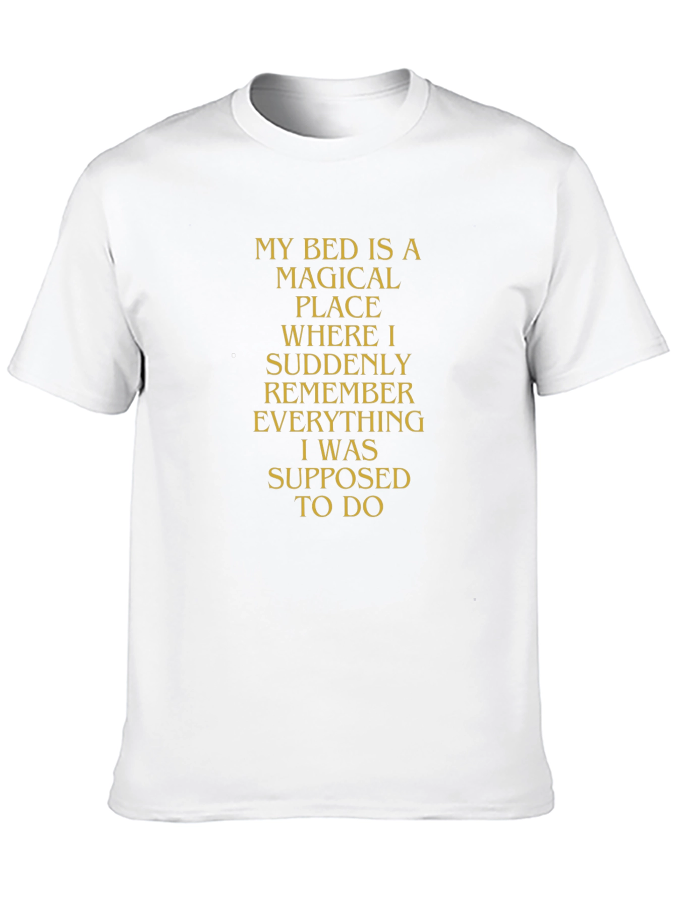 Magical Bed Mens Black Graphic Tee