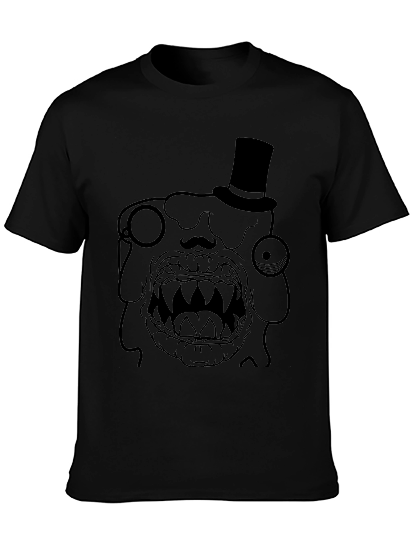 Monster Gentleman Black Graphic Tee
