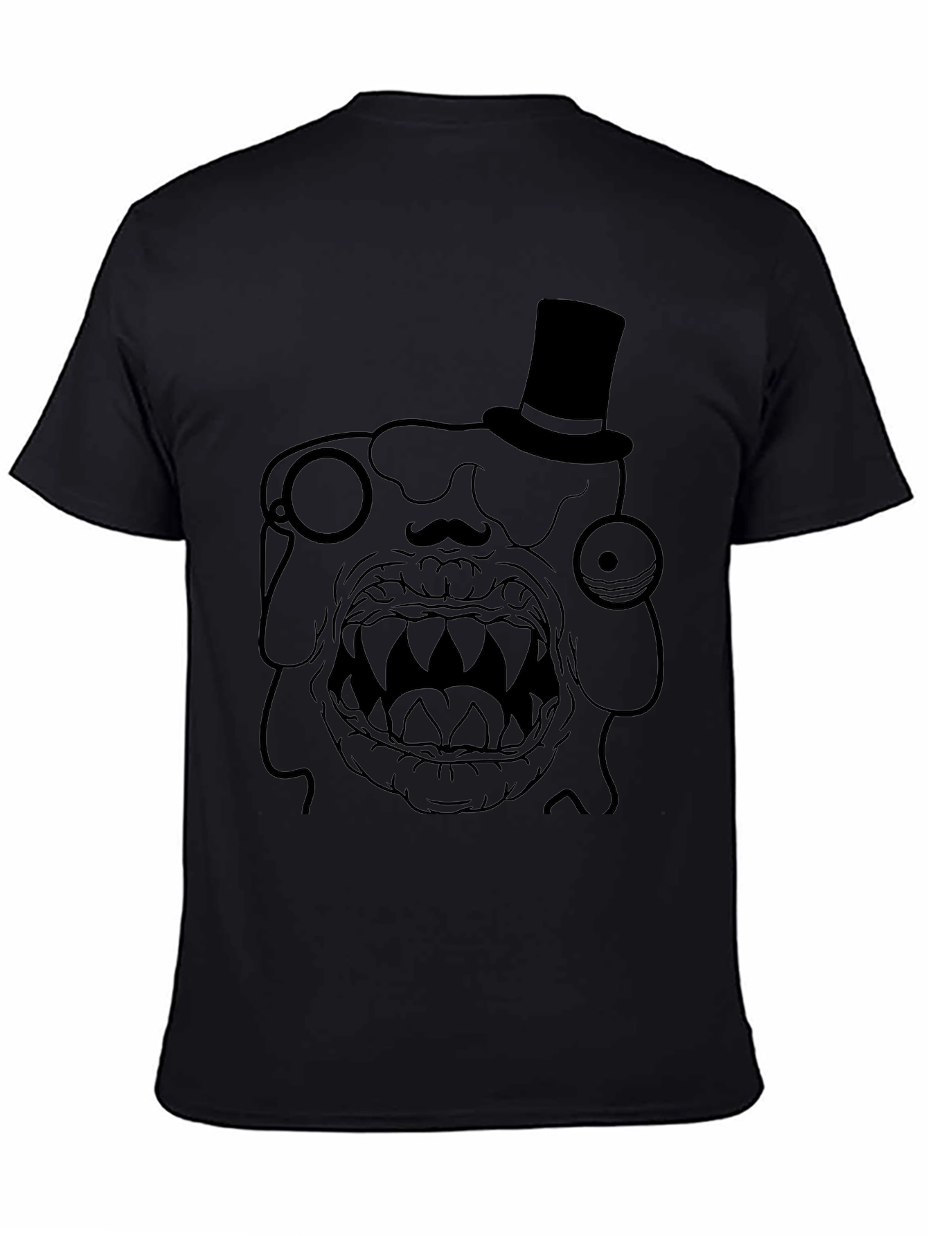 Monster Gentleman Black Graphic Tee
