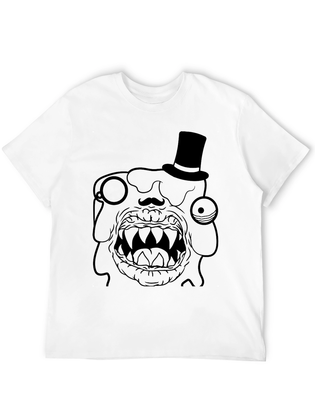 Monster Gentleman Black Graphic Tee
