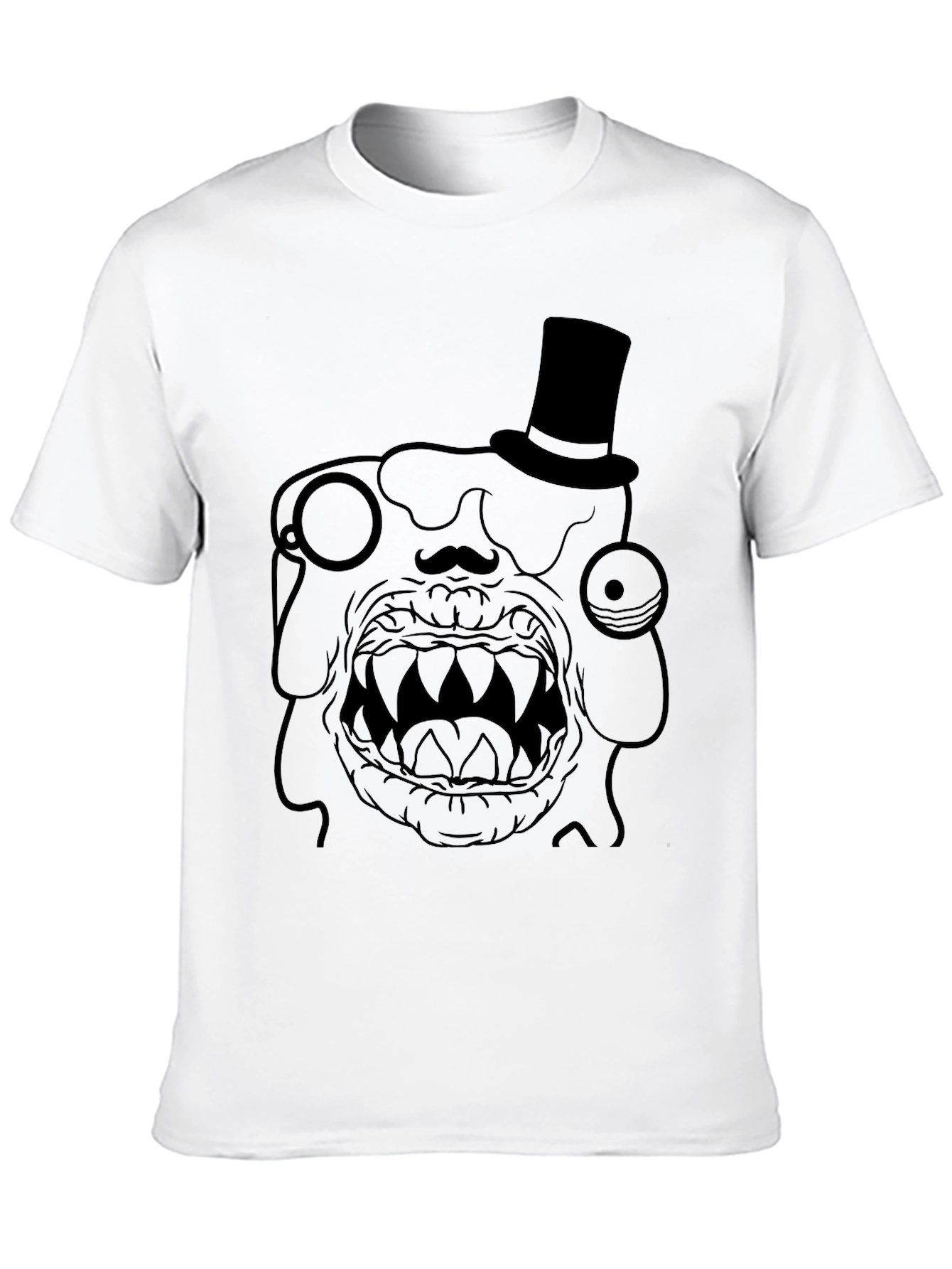 Monster Gentleman Black Graphic Tee