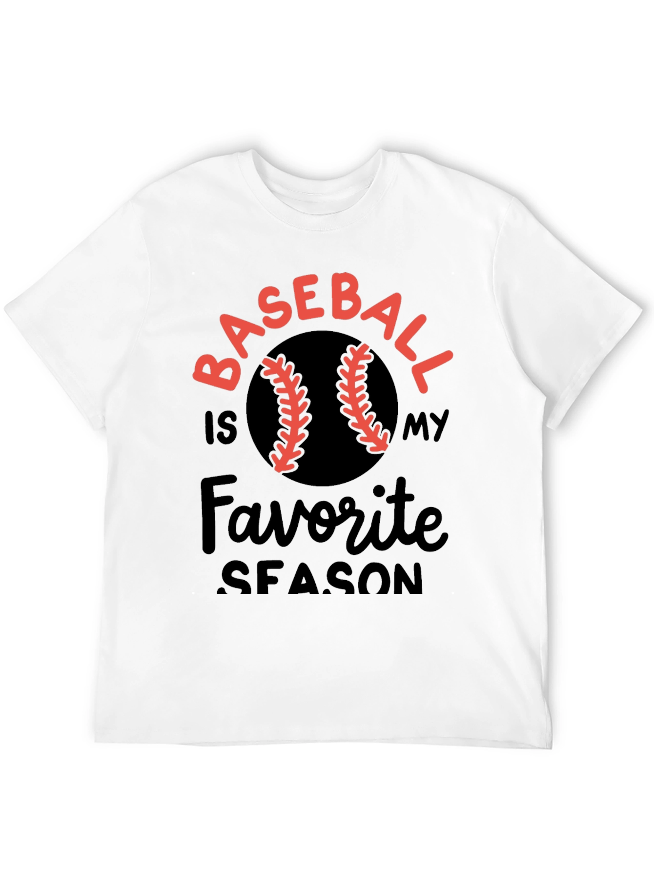 Baseball Is My Favorite Season T-Shirt