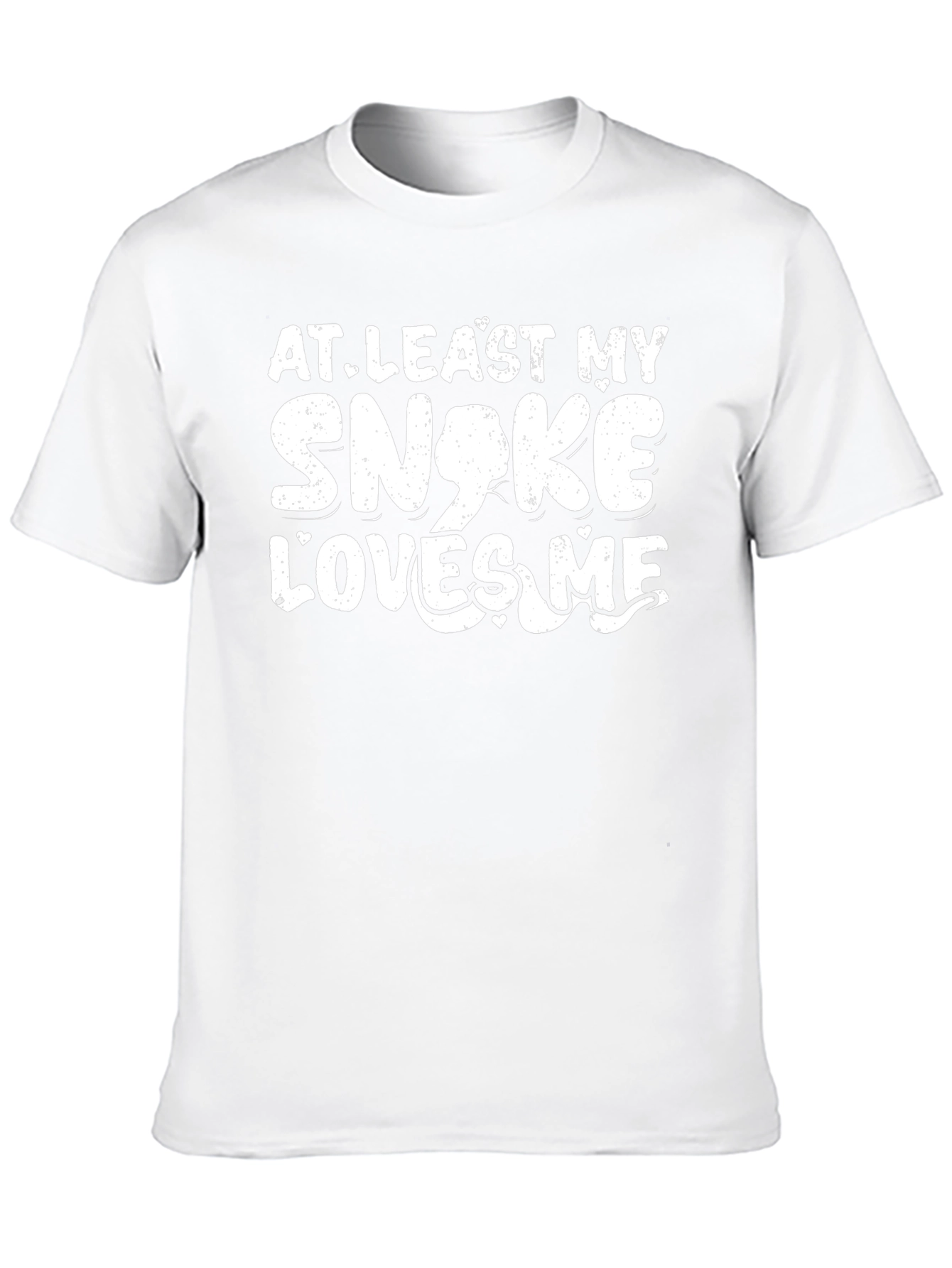 At Least My Snake Loves Me Funny T-Shirt