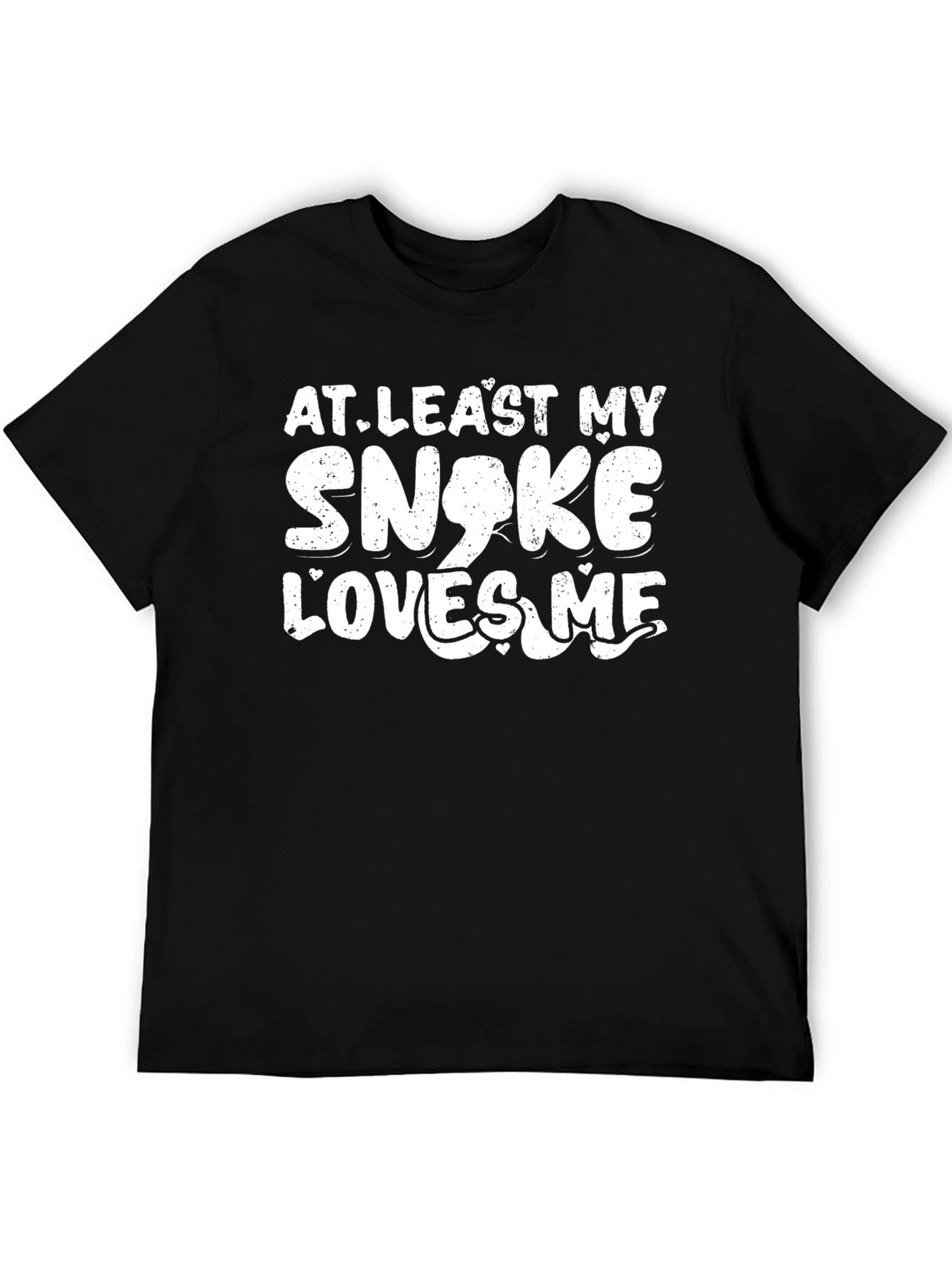 At Least My Snake Loves Me Funny T-Shirt