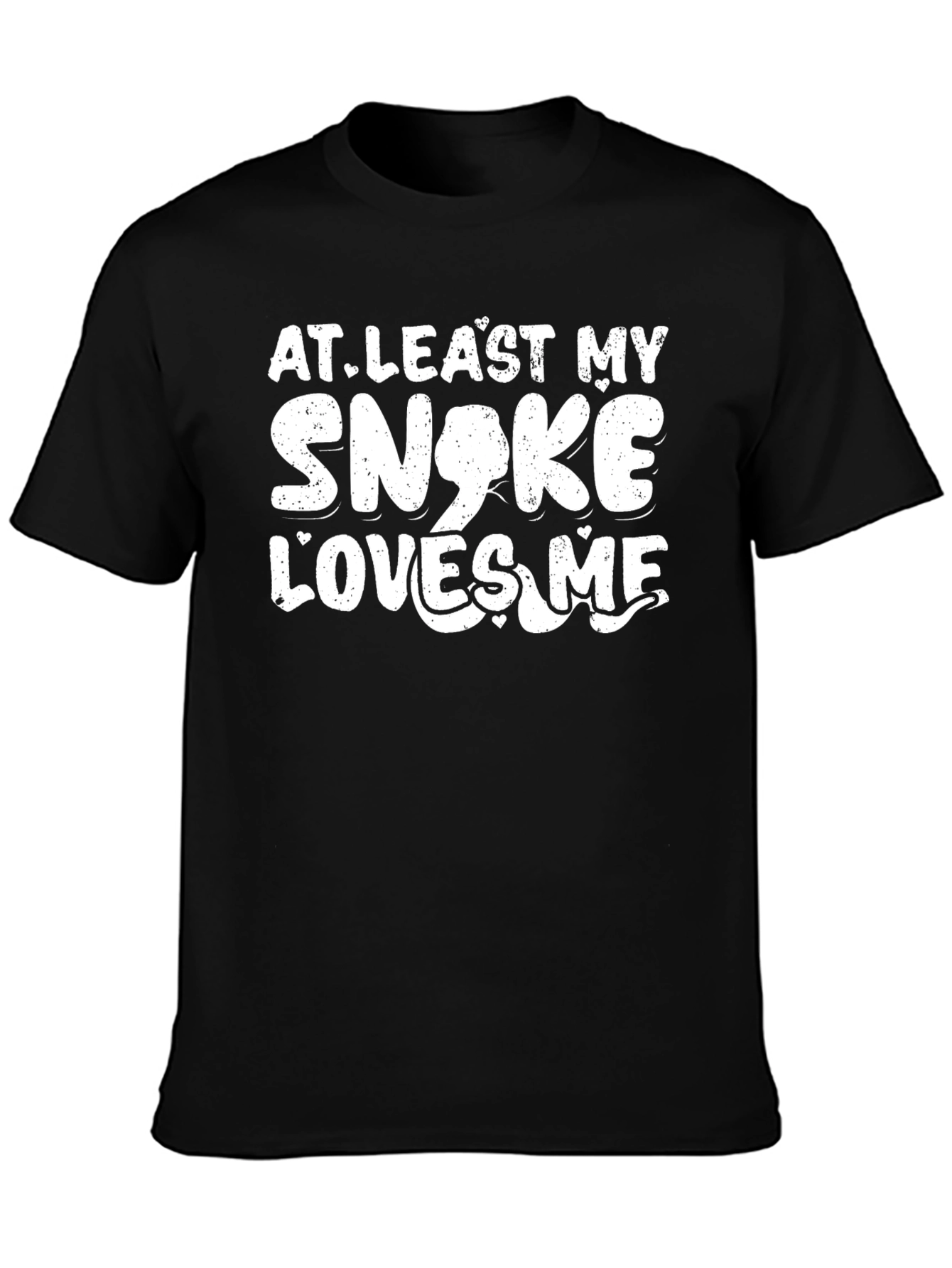 At Least My Snake Loves Me Funny T-Shirt