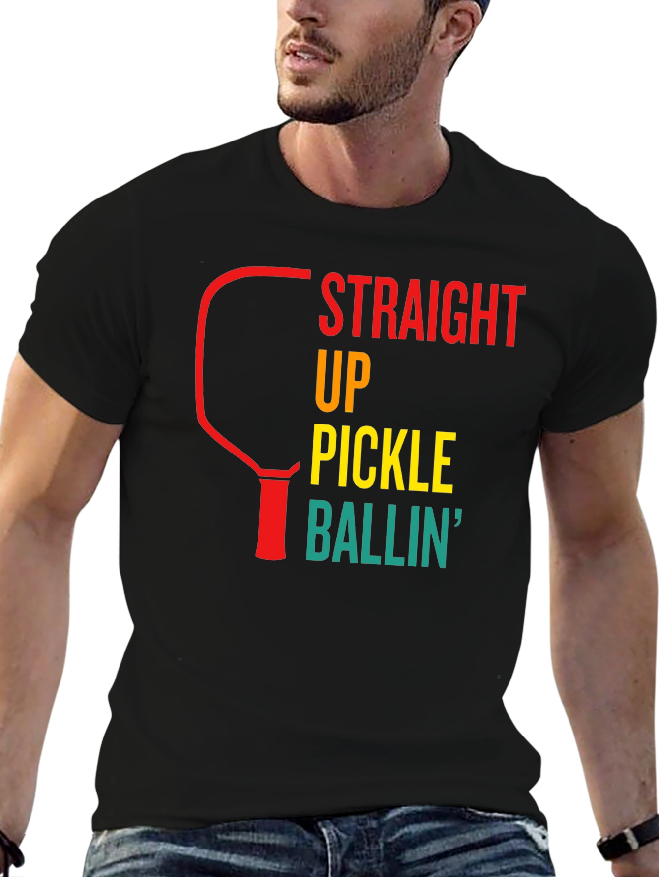 Straight Up Pickle Ballin T-Shirt