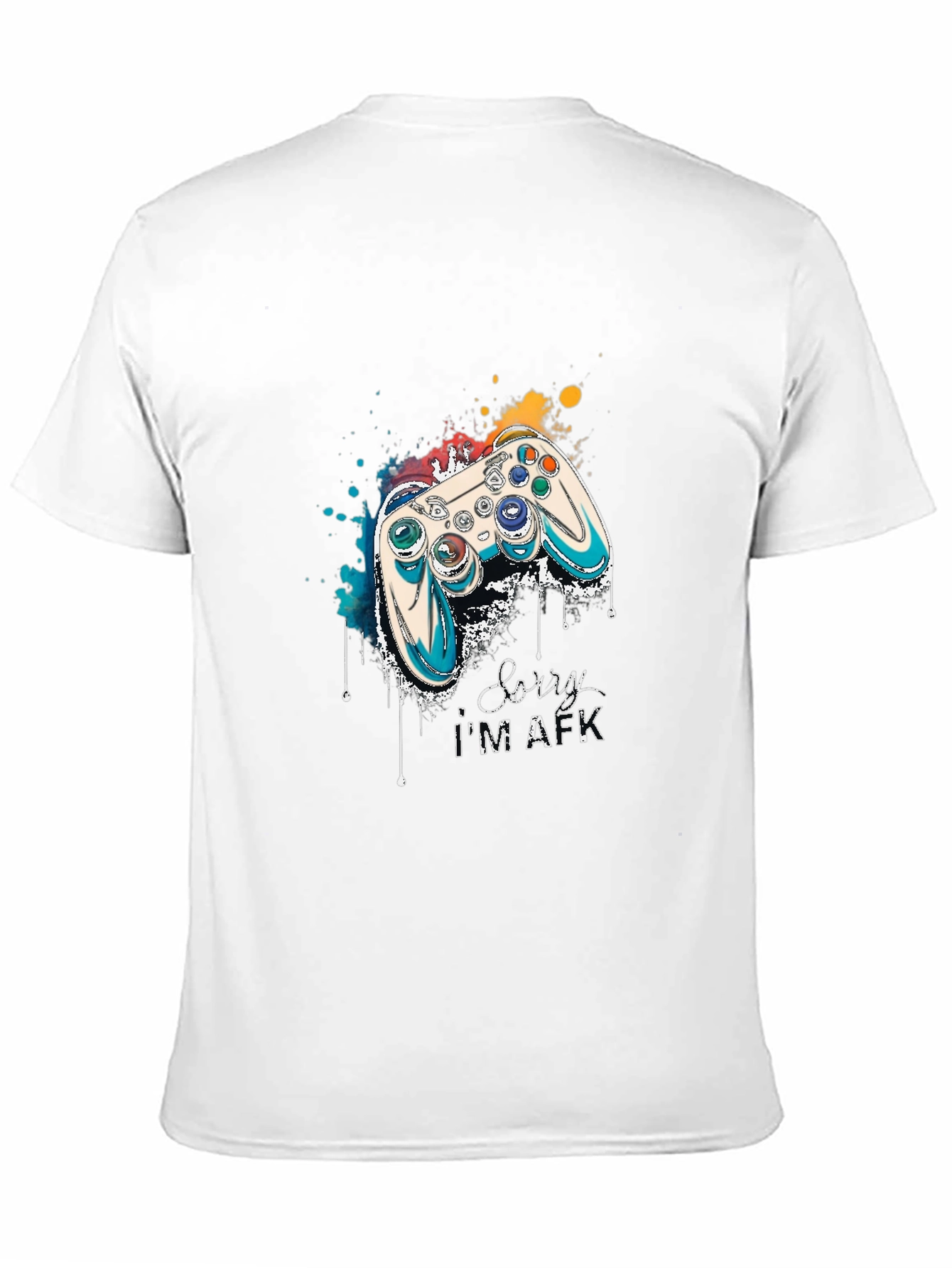 Gaming Controller Graphic T-Shirt - Sorry Im AFK
