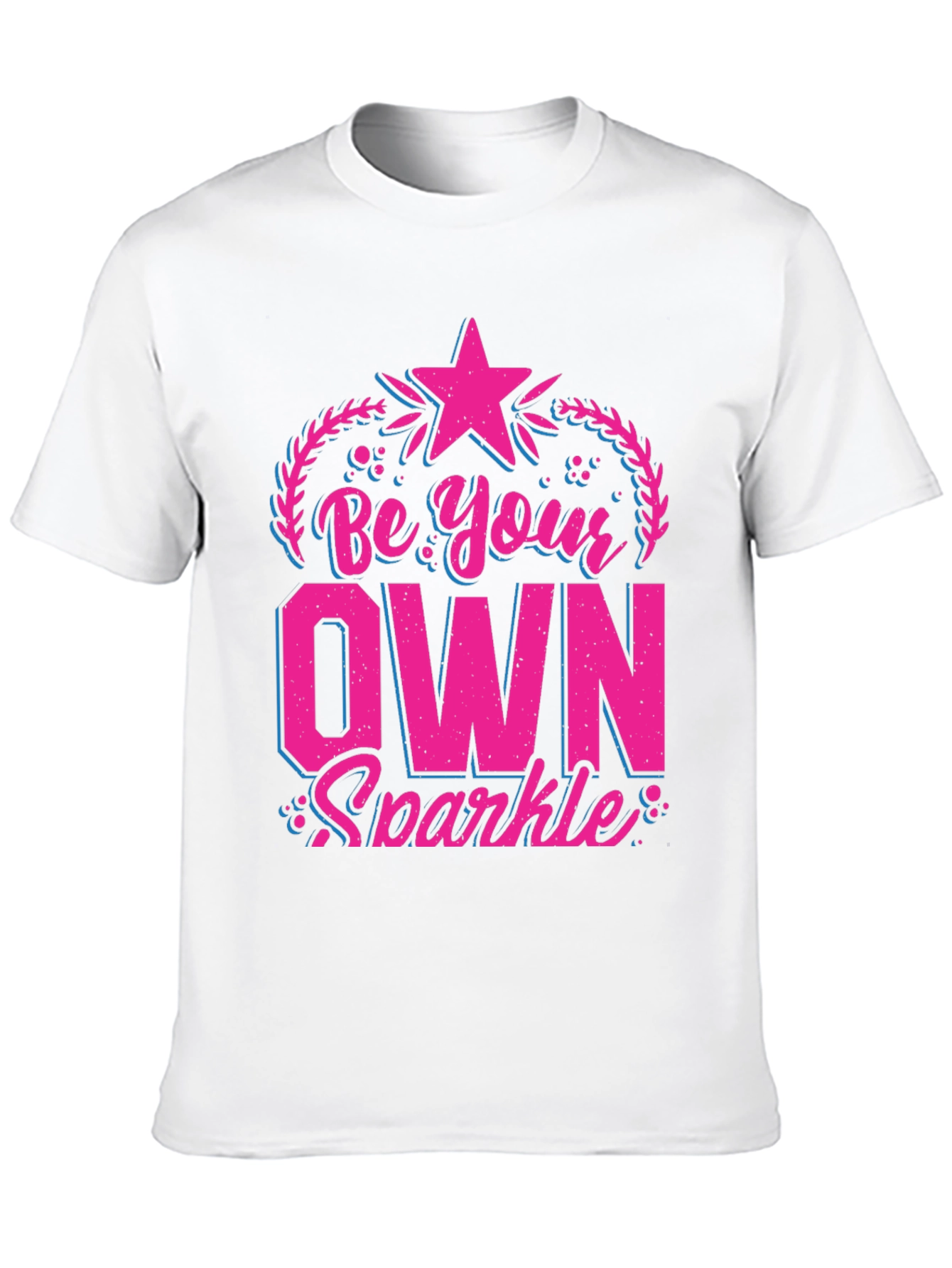 Be Your Own Sparkle Black Graphic Tee