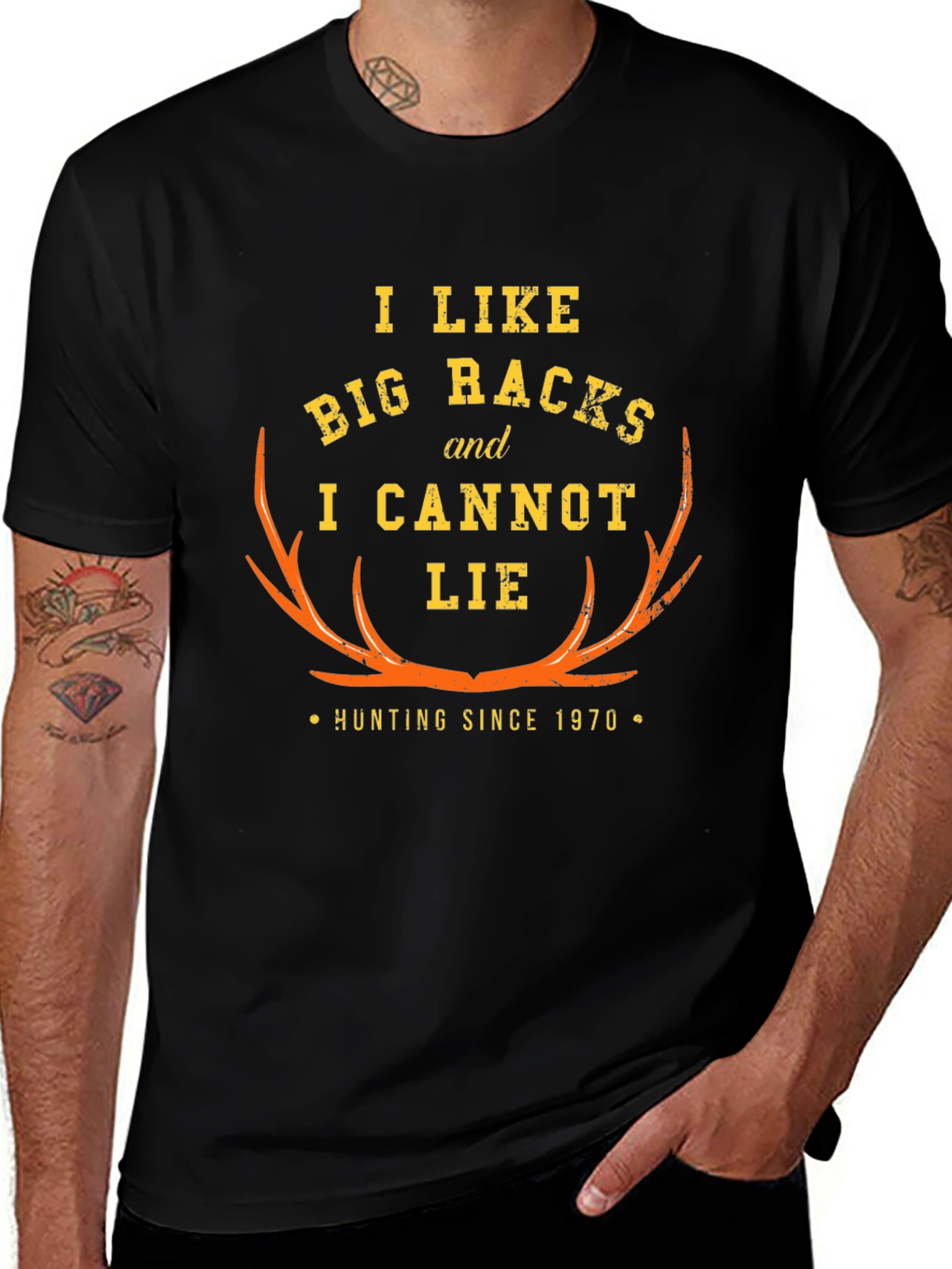 Hunting T-Shirt: Big Racks Cant Lie