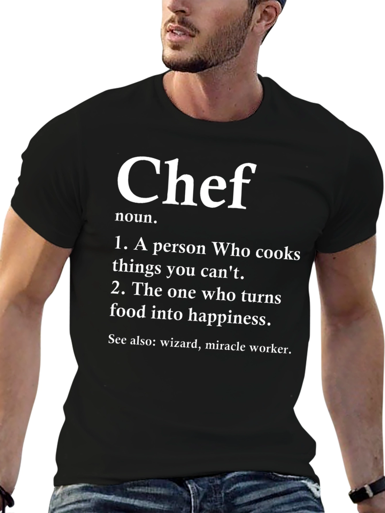 Chef Definition T-Shirt - Culinary Humor