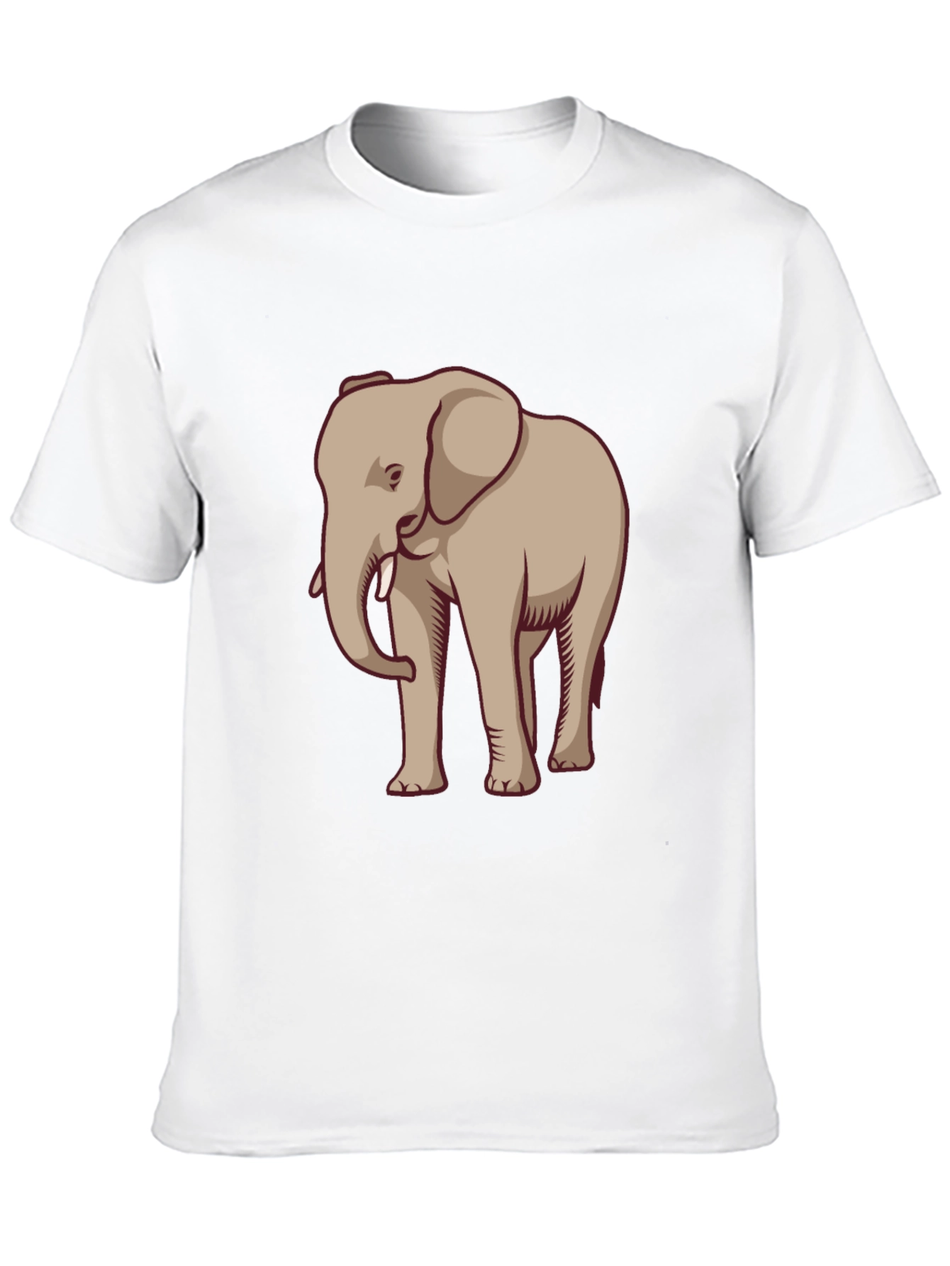 Elephant Graphic Tee - Casual Style