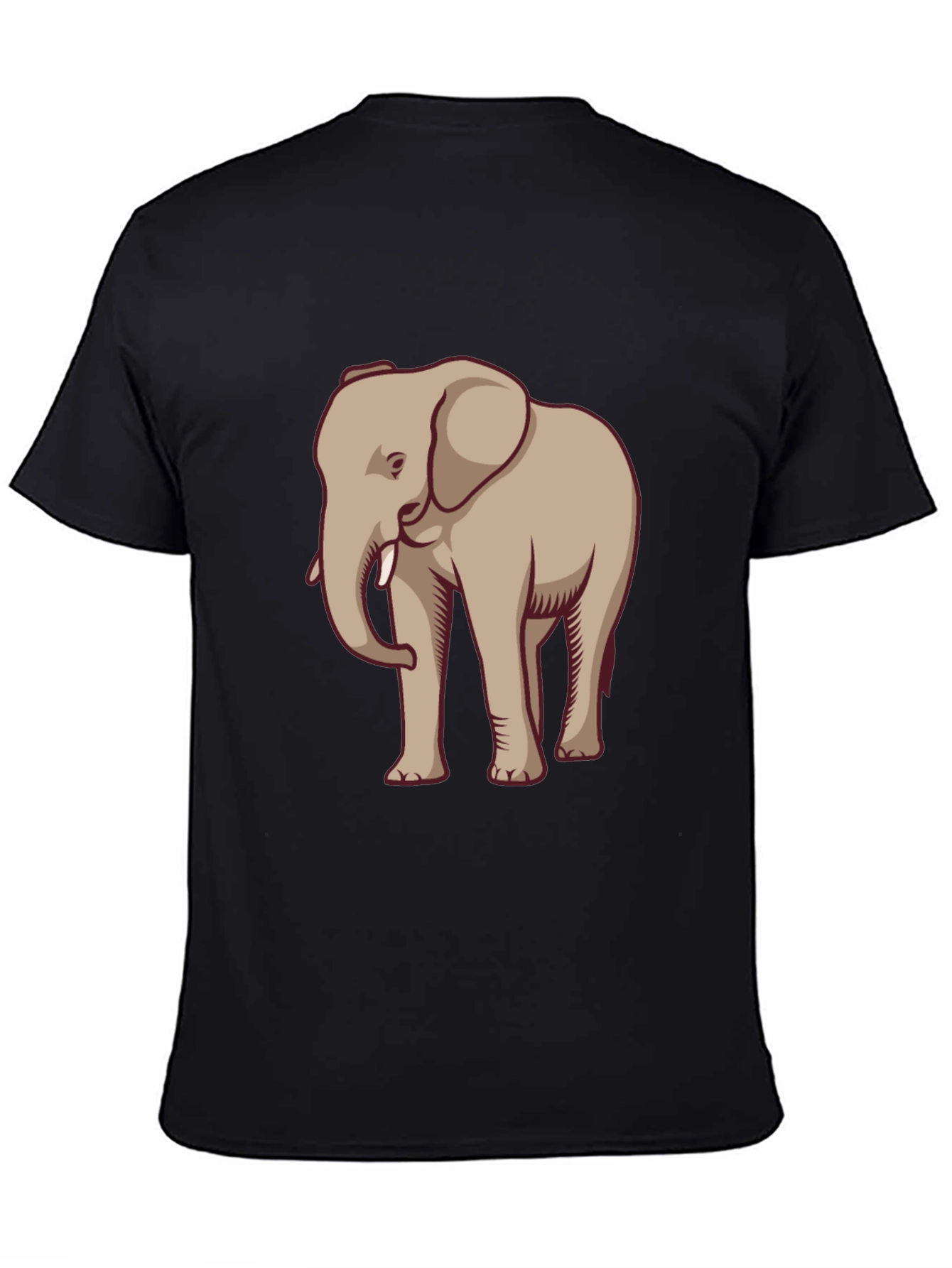 Elephant Graphic Tee - Casual Style