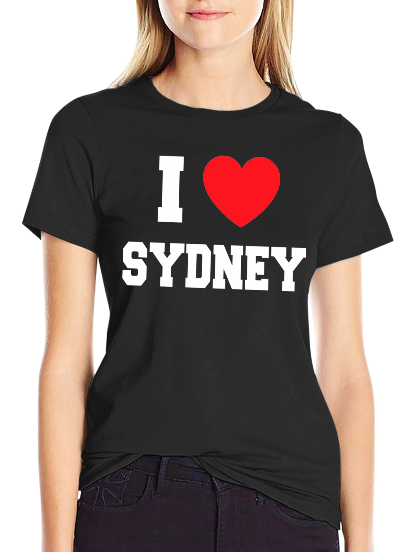 I Heart Sydney Black T-Shirt