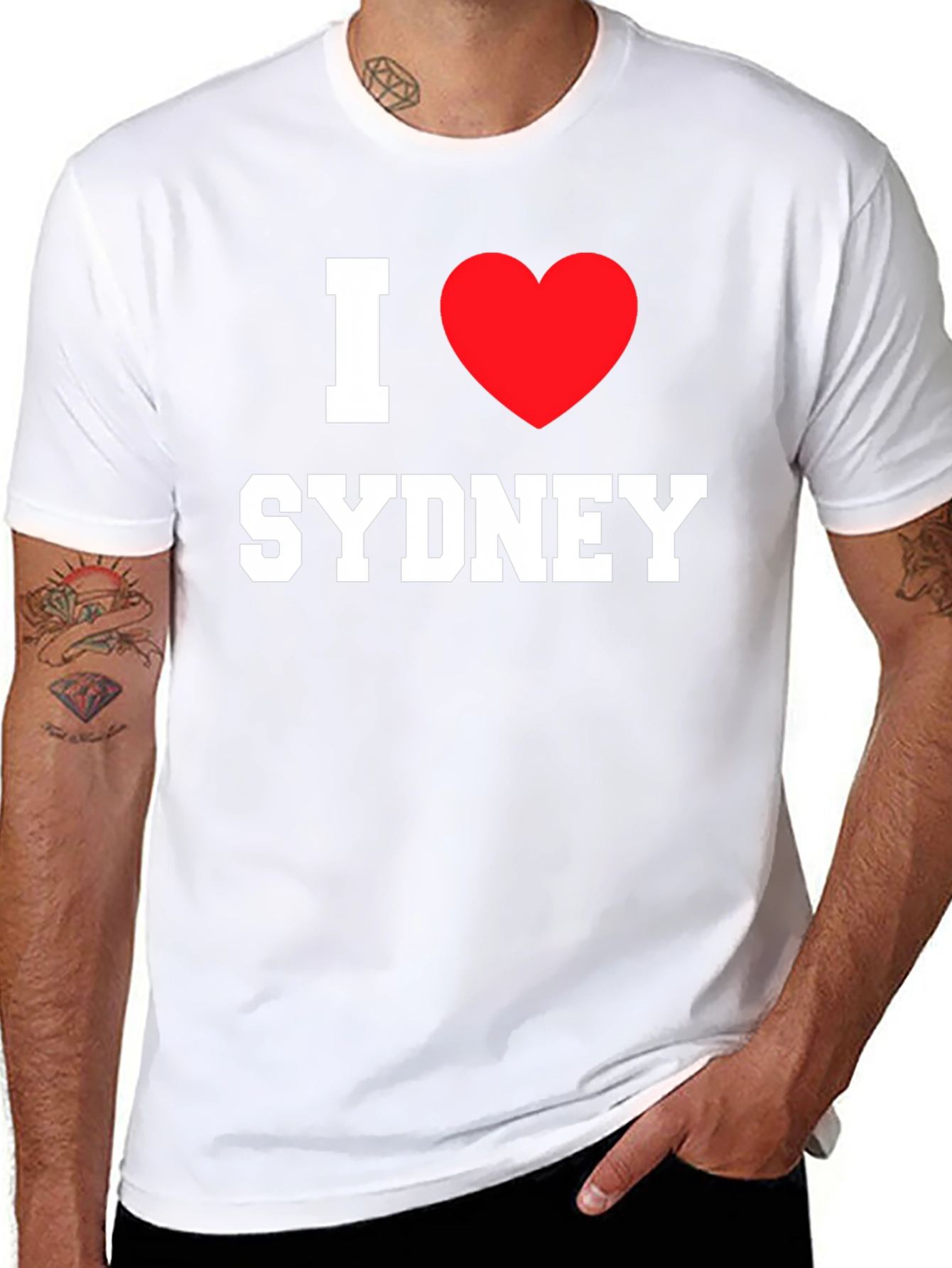 I Heart Sydney Black T-Shirt
